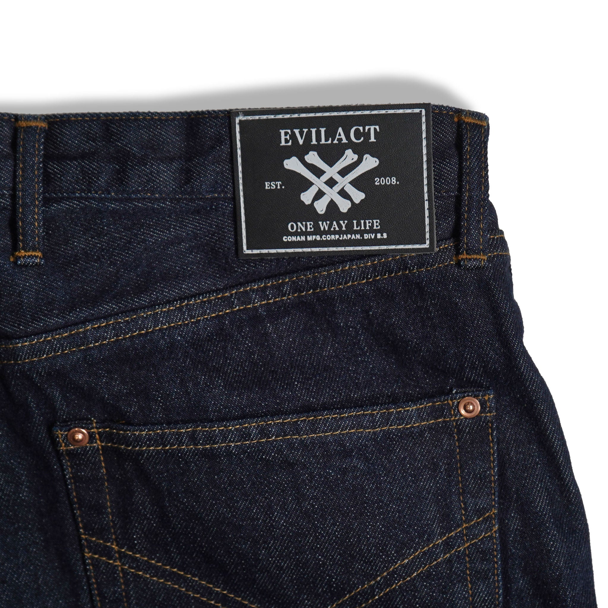 EVILACT MID DENIM | EVILACT (イーブルアクト）Official Site – EVILACT ONLINE STORE