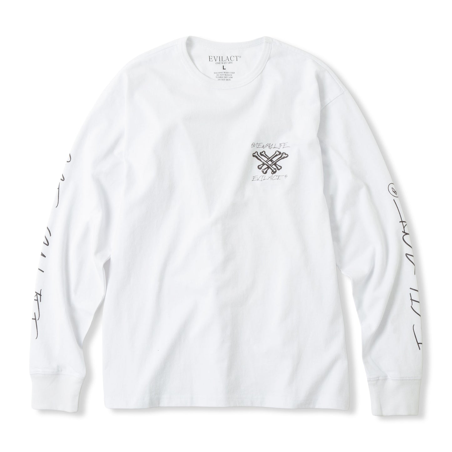 EVILACT CROSS BONE LS