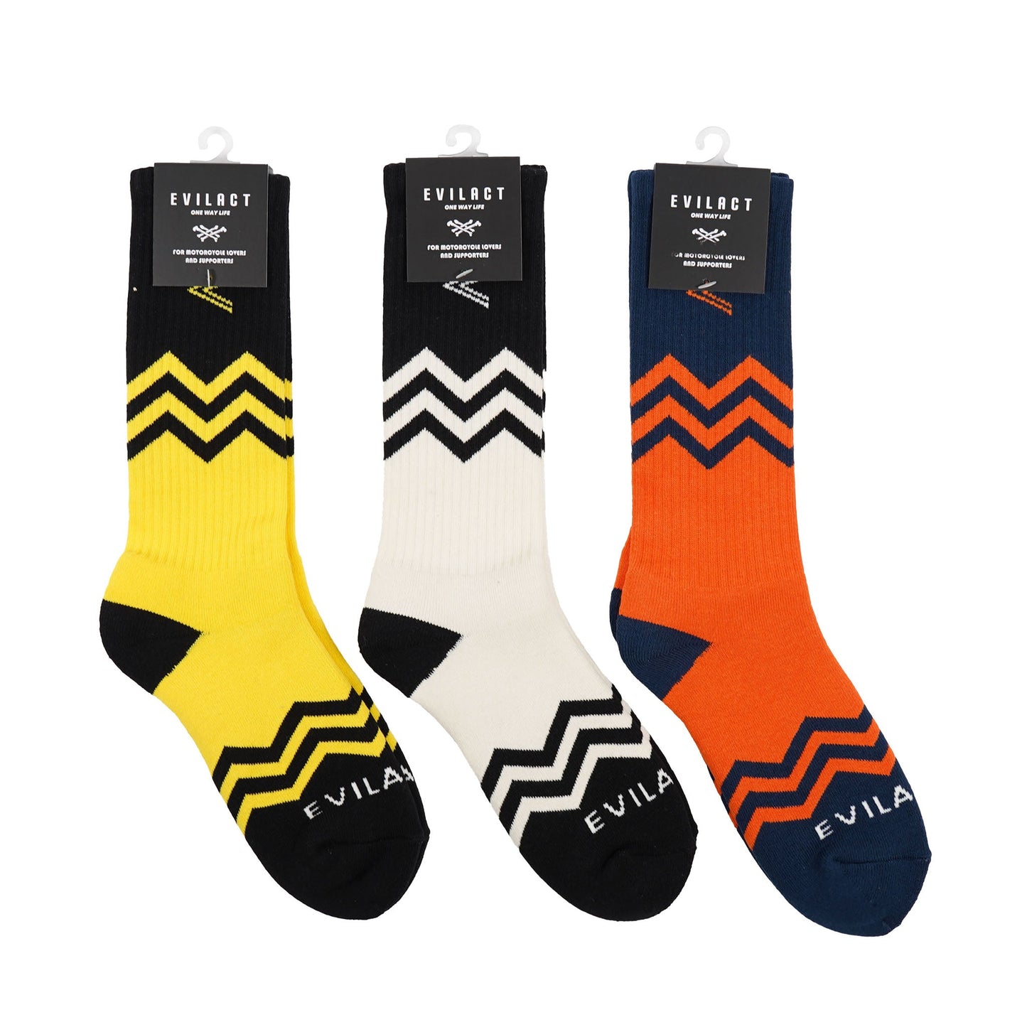 EVILACT WAVE LONG SOCKS