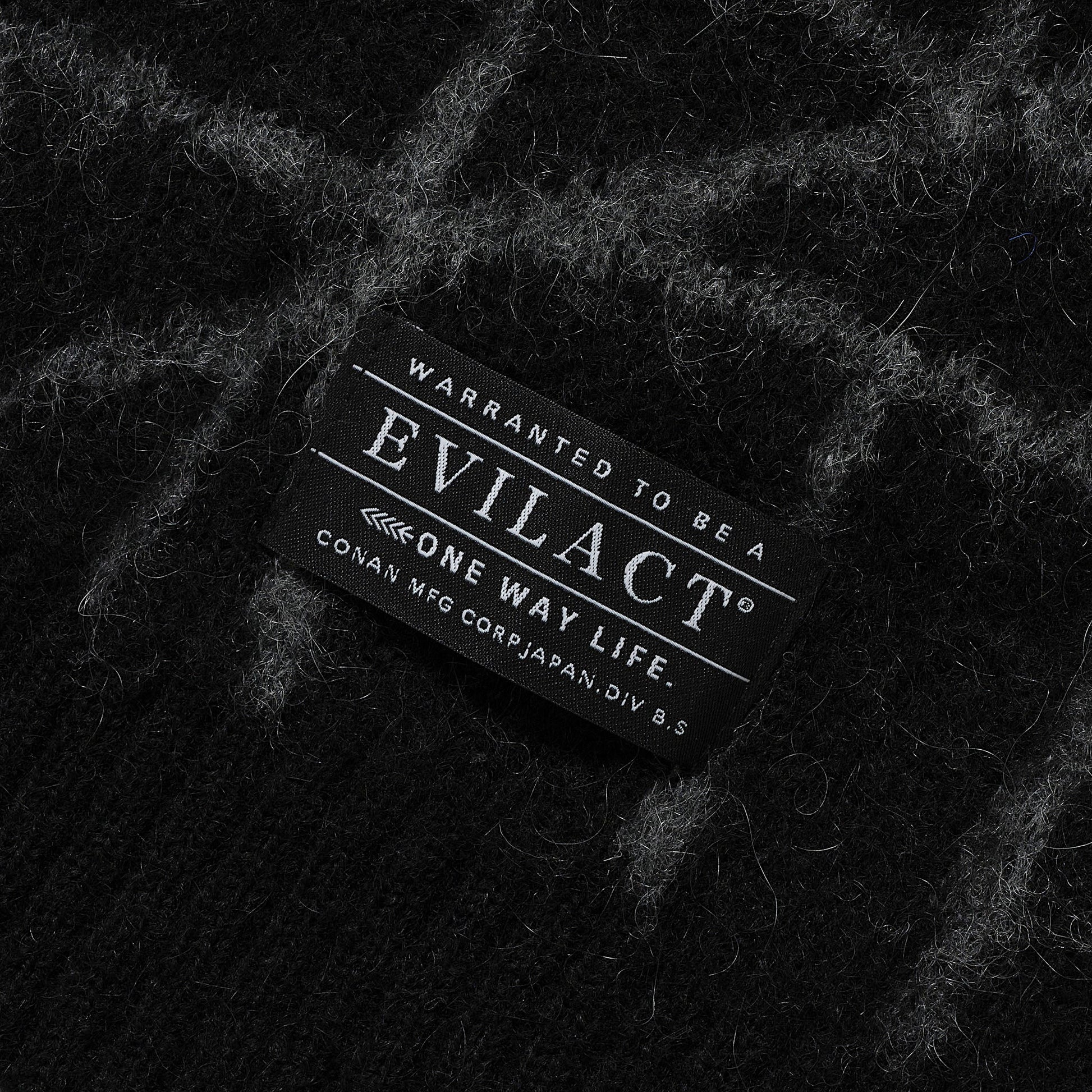 EVILACT SPIDER KNIT CARDIGAN