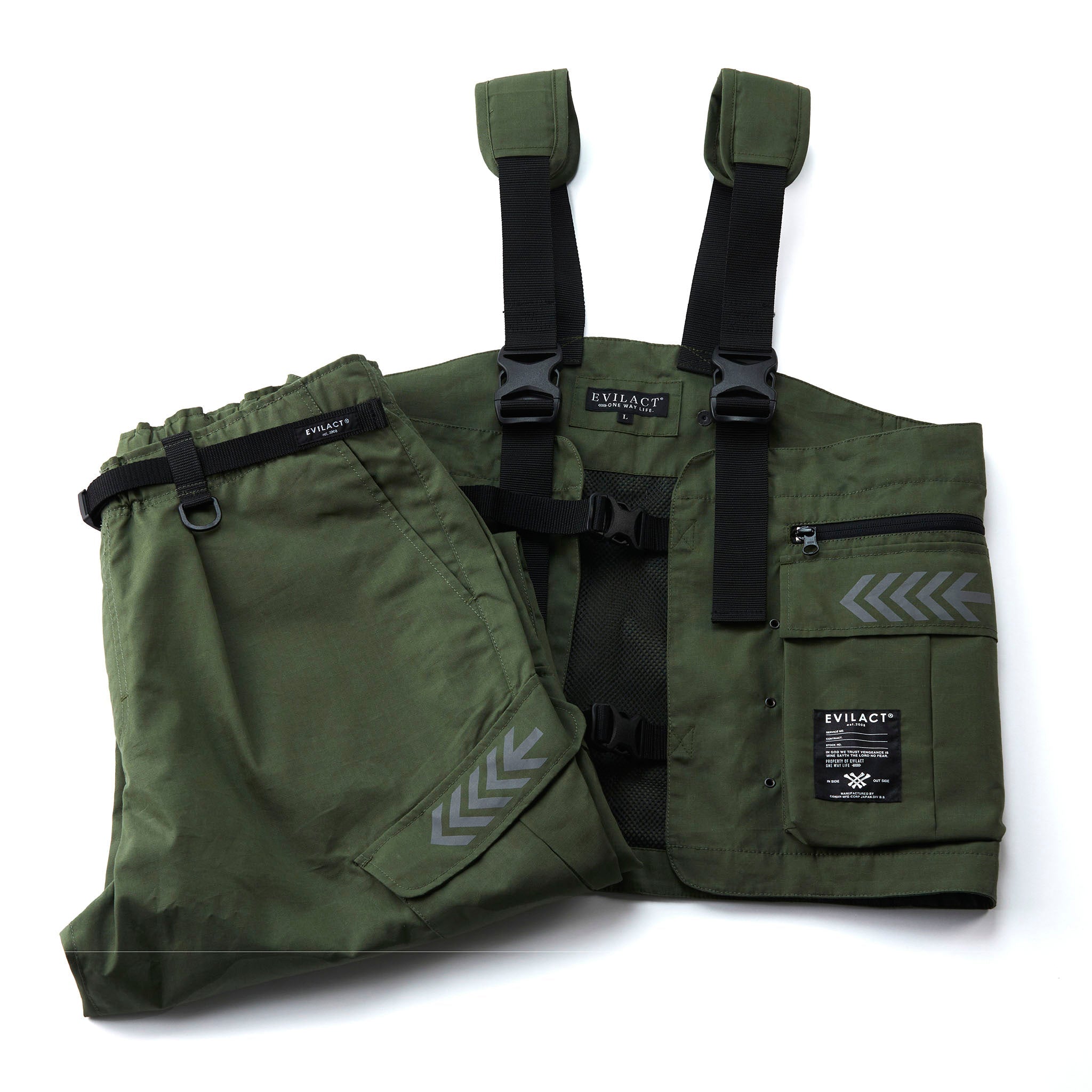 EVILACT TACTICAL VEST black | EVILACT (イーブルアクト
