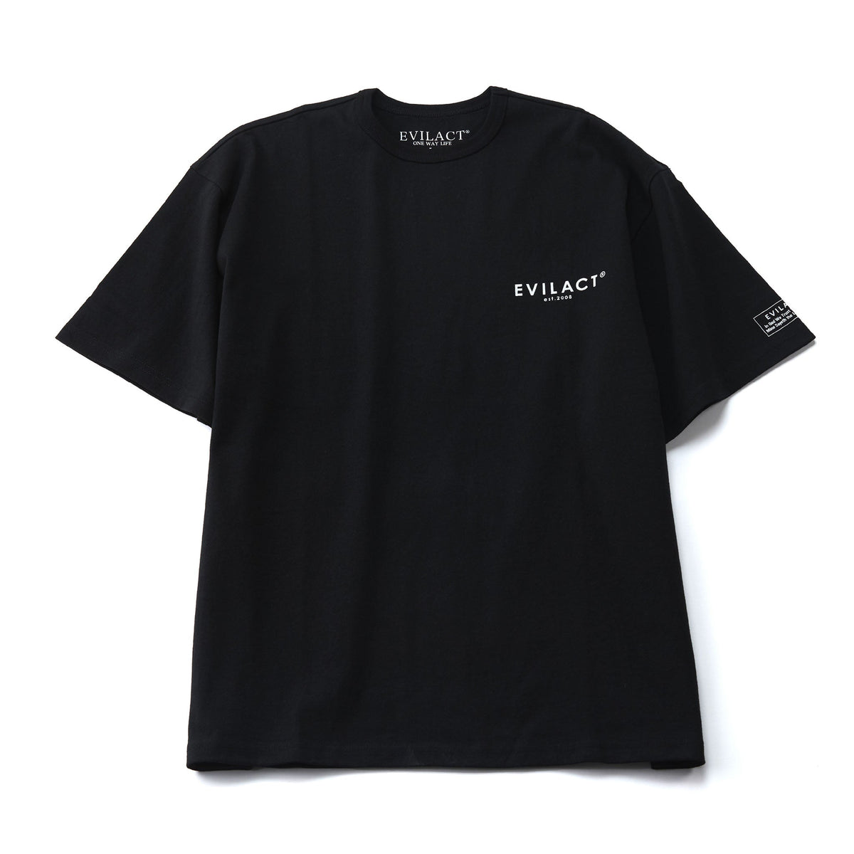EVILACT FLAG SS black | EVILACT (イーブルアクト）Official Site 