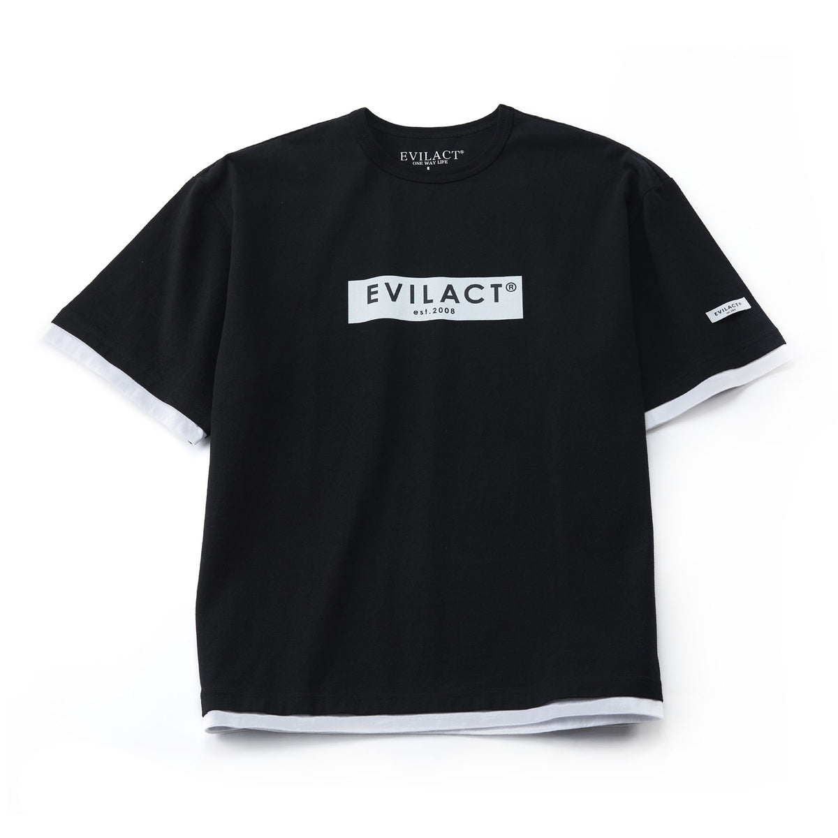 EVILACT LAYERD SS black | EVILACT (イーブルアクト）Official Site 