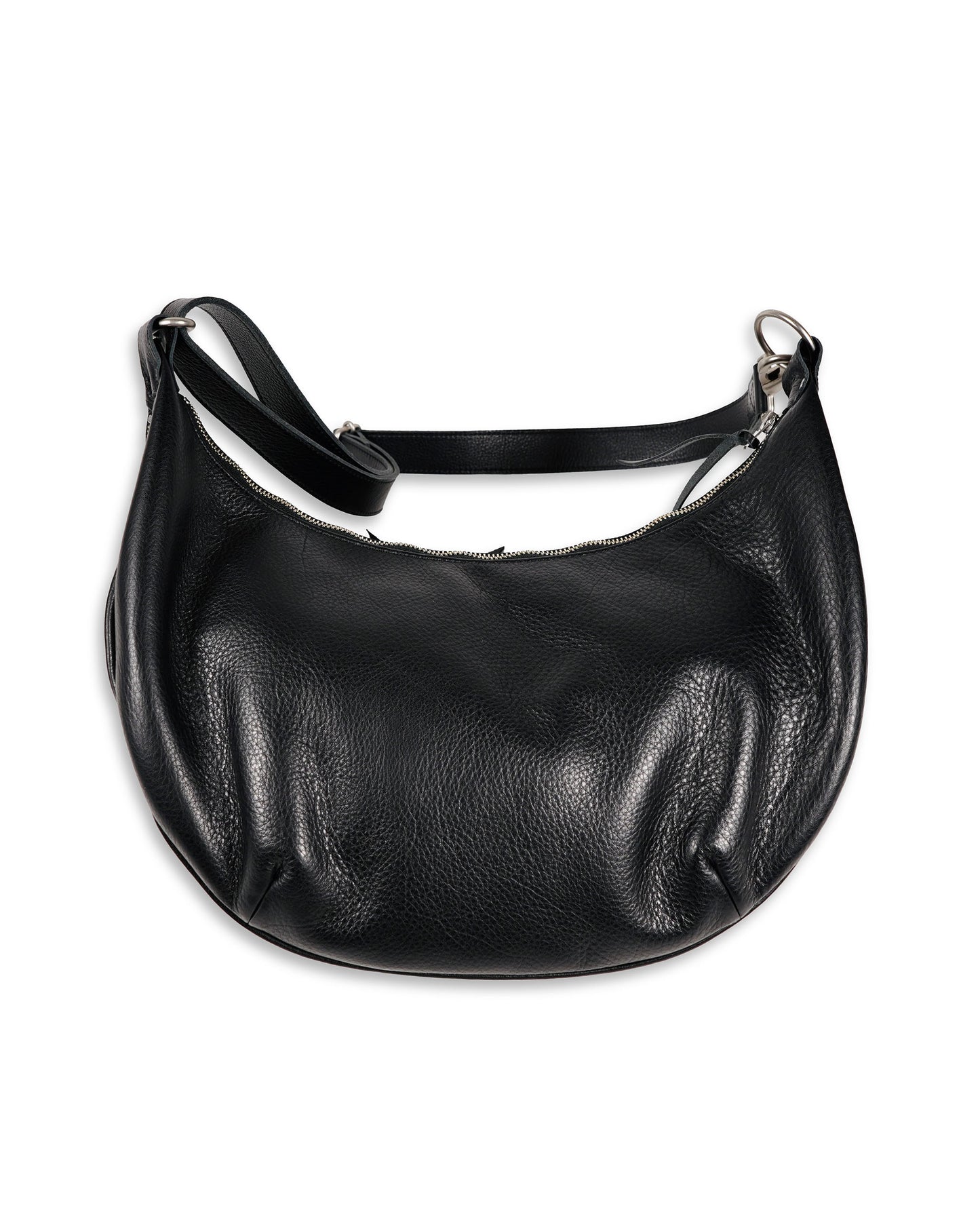 EVILACT LEATHER SHOULDER BAG-L black