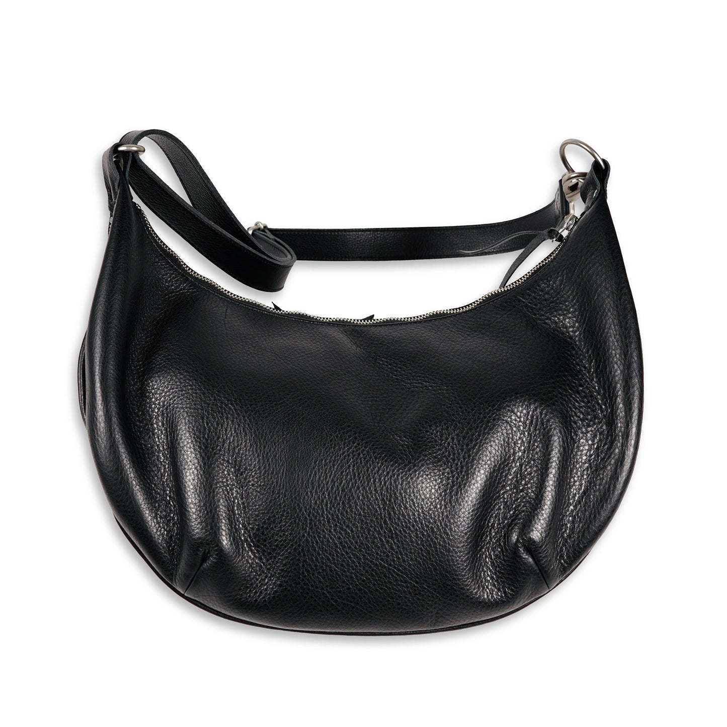 EVILACT LEATHER SHOULDER BAG Black