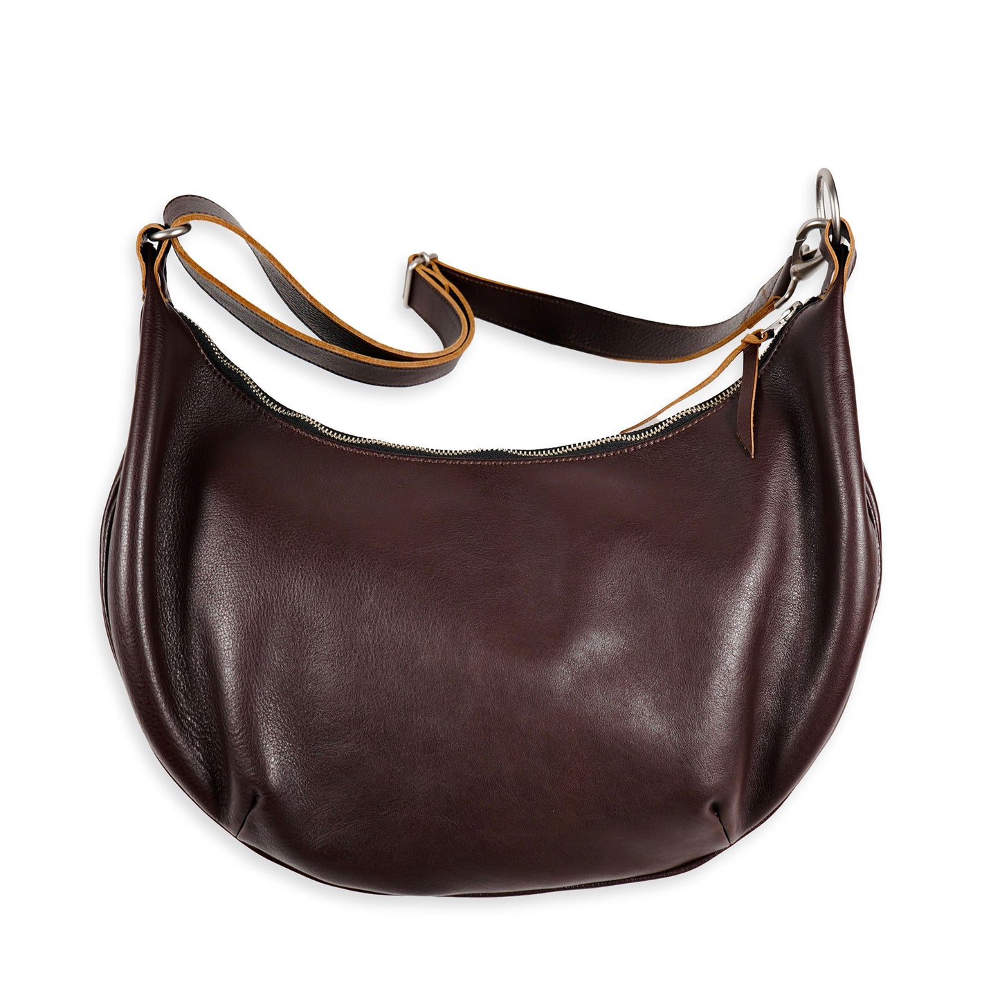 EVILACT LEATHER SHOULDER BAG Brown