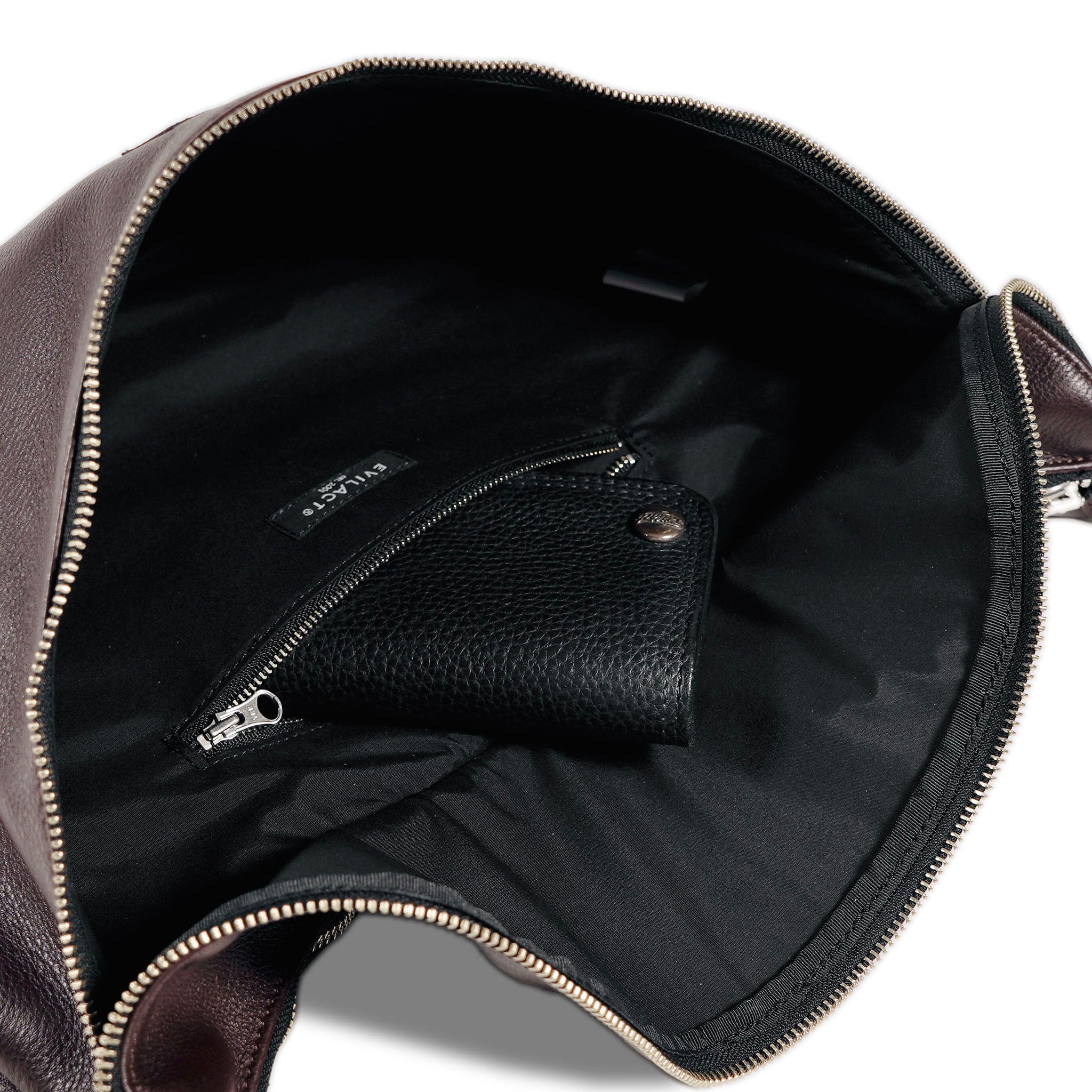 EVILACT LEATHER SHOULDER BAG Brown | EVILACT (イーブルアクト