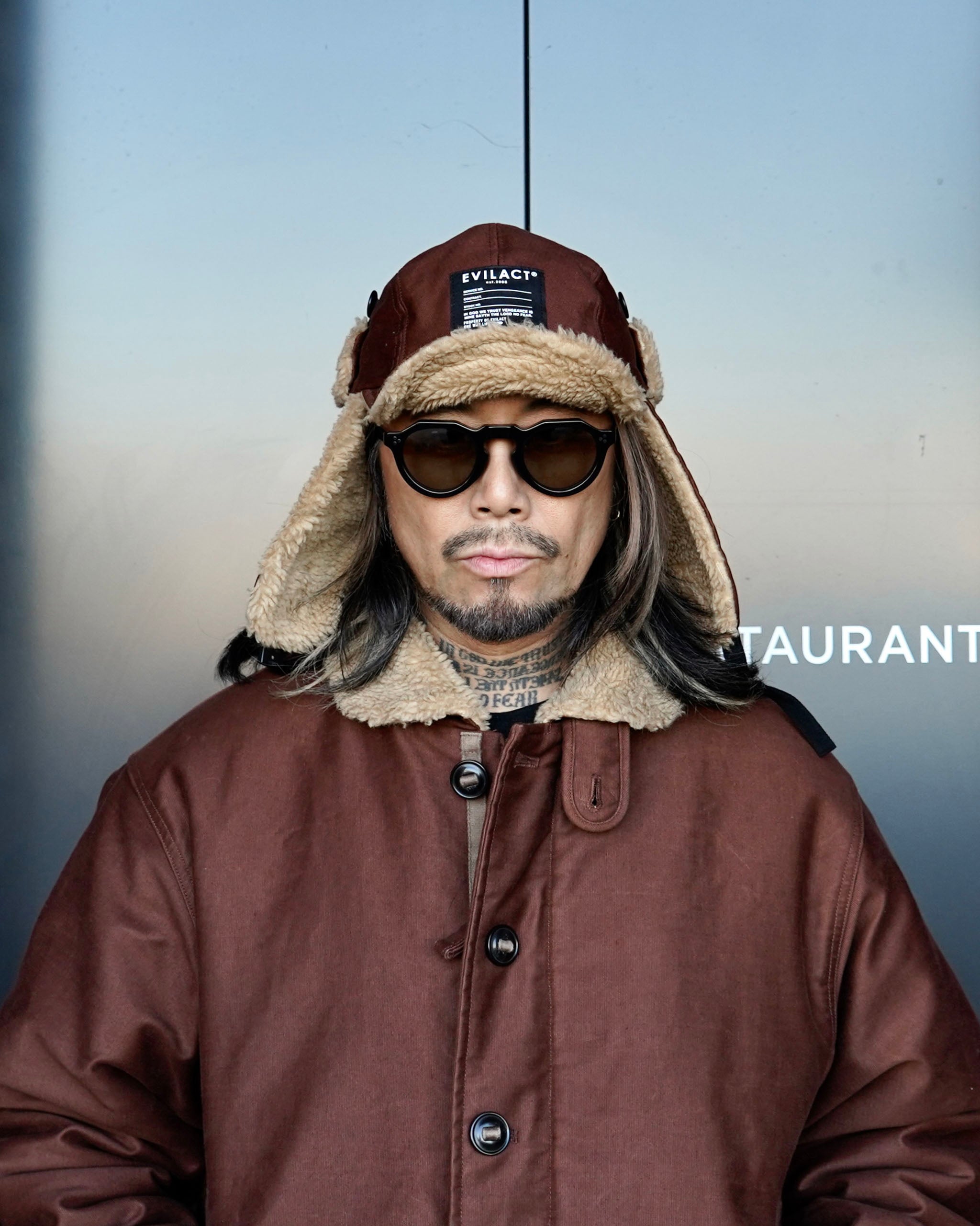 EVILACT FLIGHT CAP 25 navy | EVILACT (イーブルアクト）Official