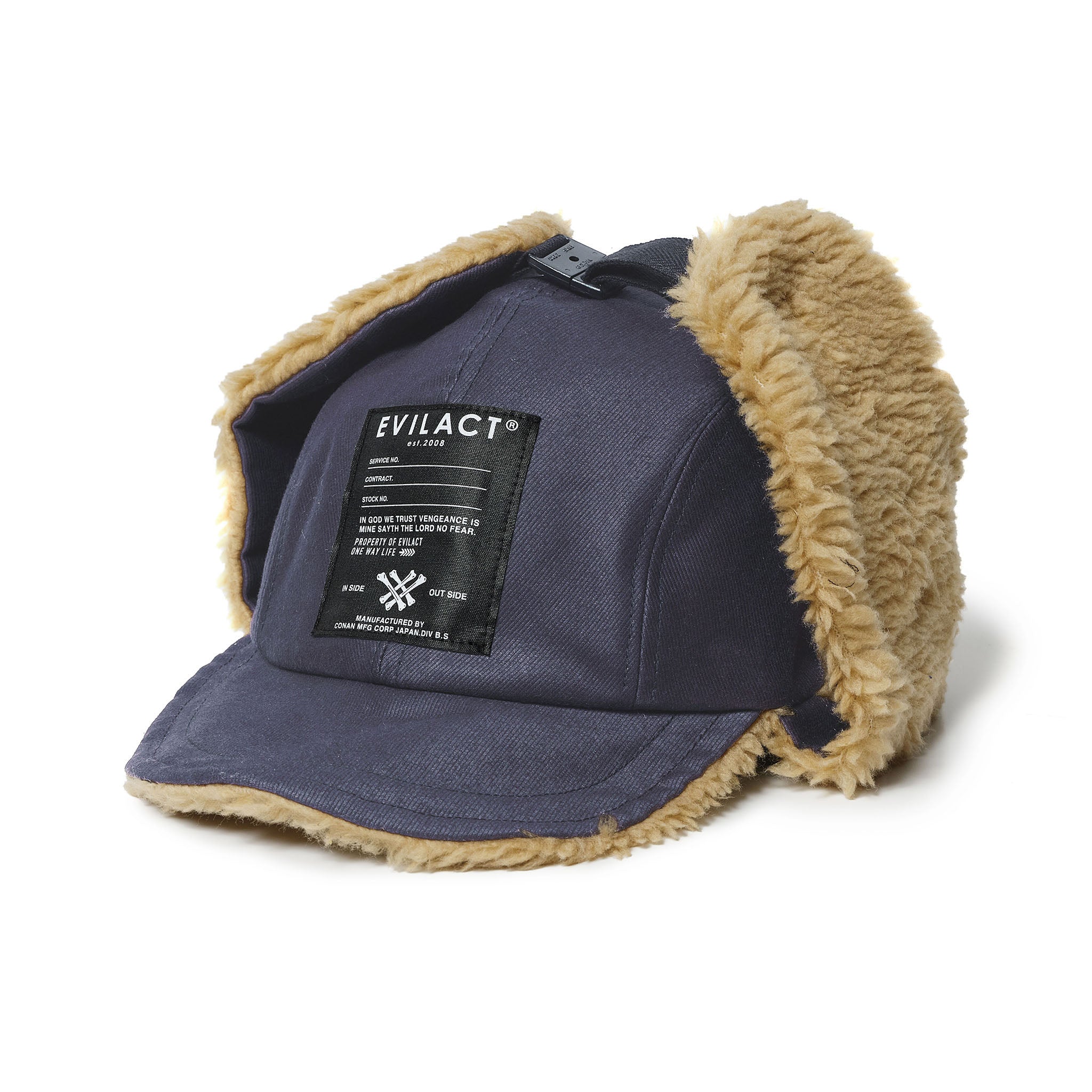 EVILACT FLIGHT CAP 25 navy | EVILACT (イーブルアクト）Official