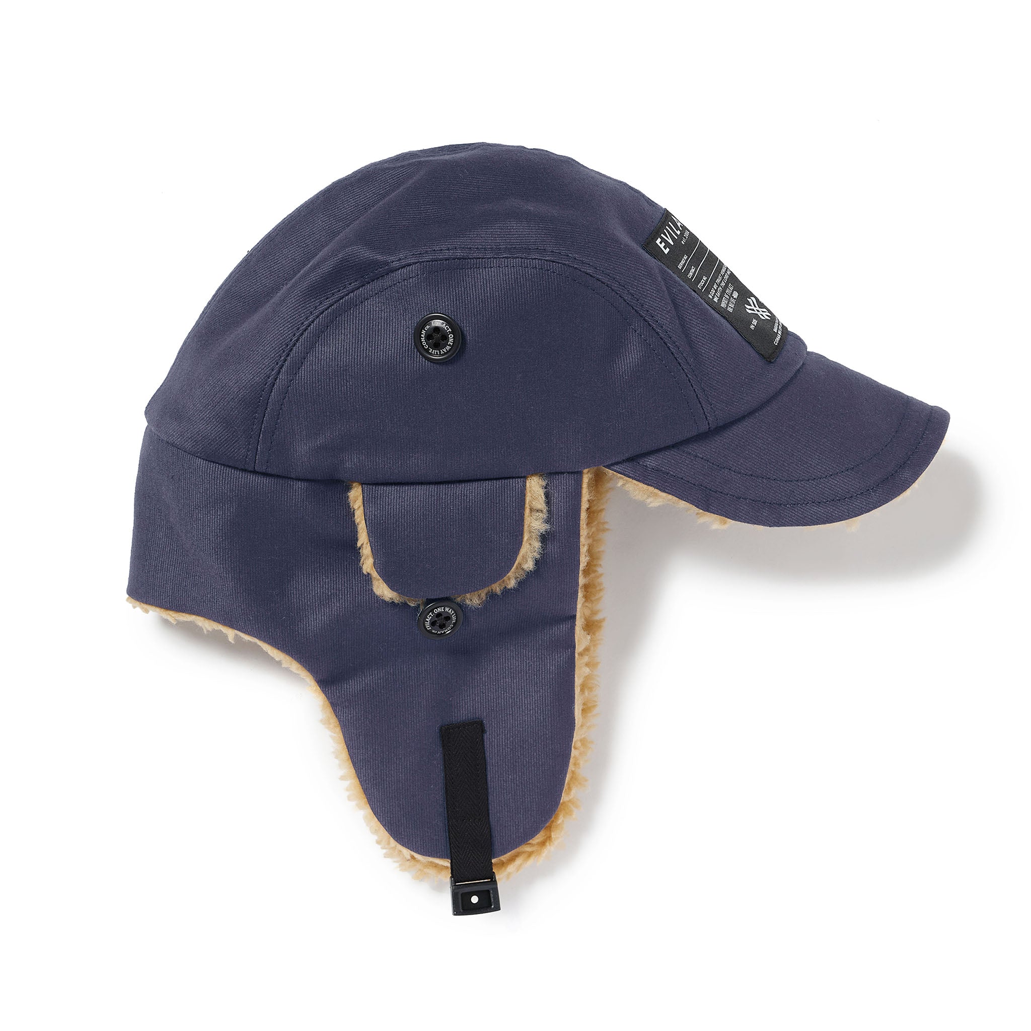 EVILACT FLIGHT CAP 25 navy | EVILACT (イーブルアクト）Official