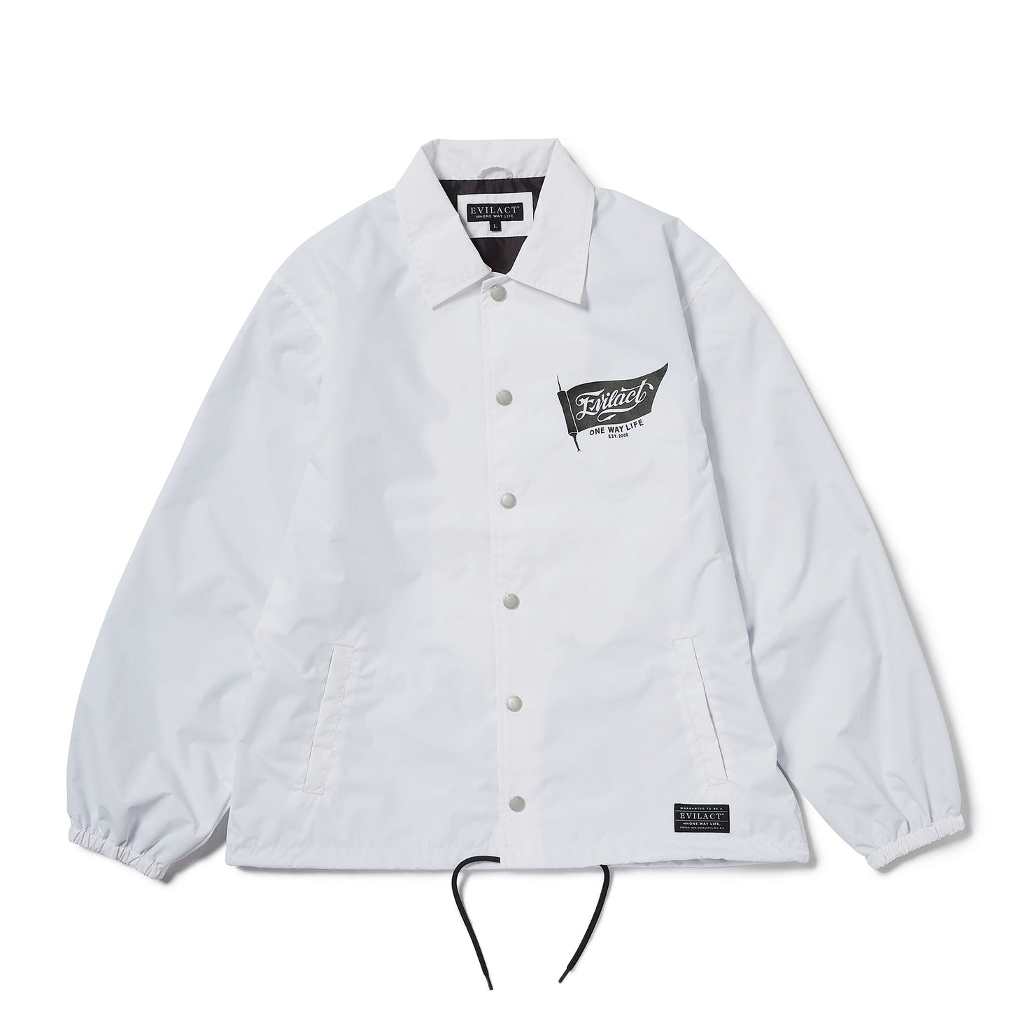 EVILACT FLAG WIND BREAKER White