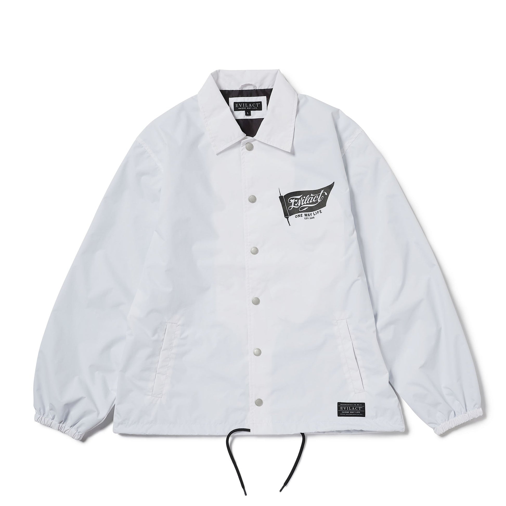 EVILACT FLAG WIND BREAKER White