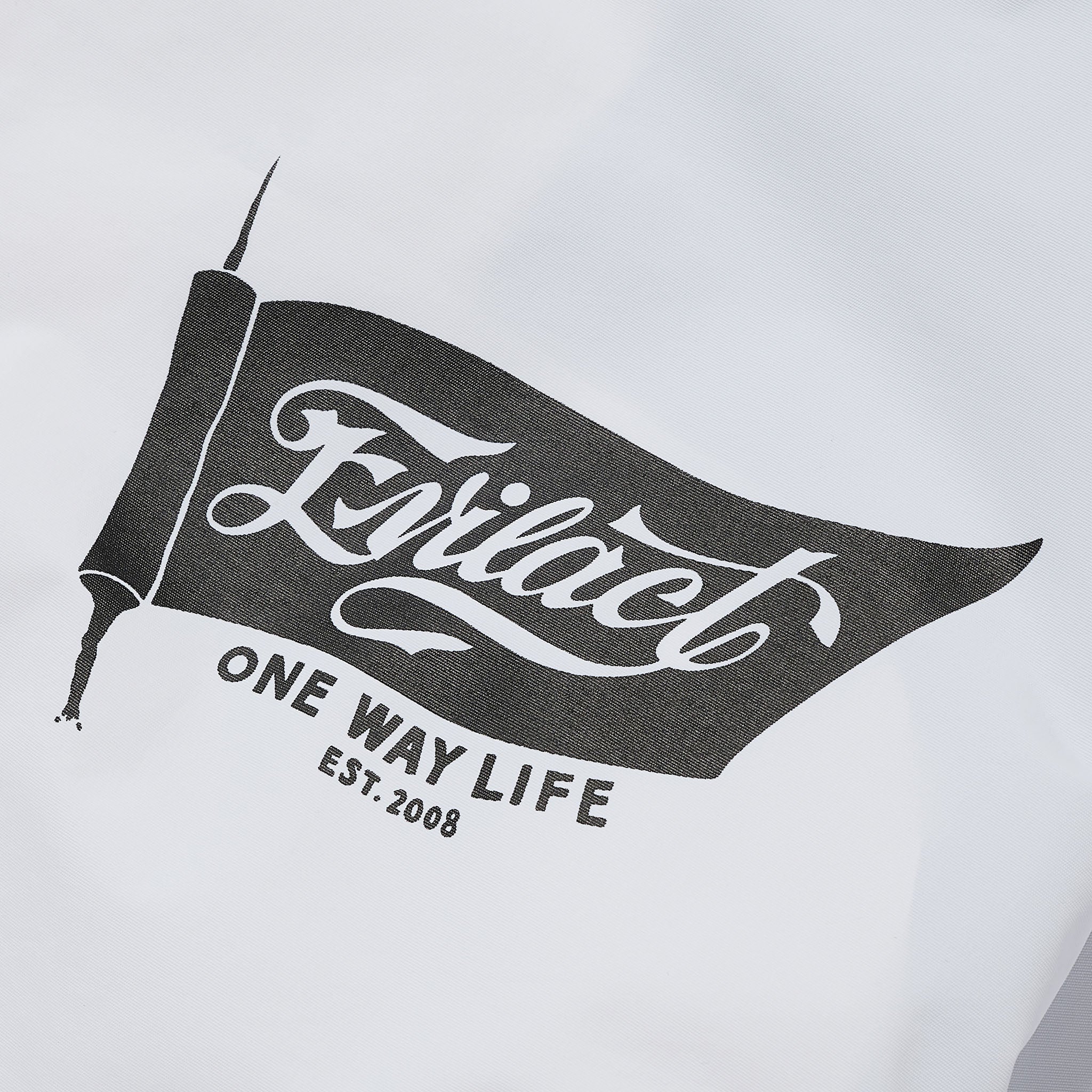 EVILACT FLAG WIND BREAKER white | EVILACT (イーブルアクト