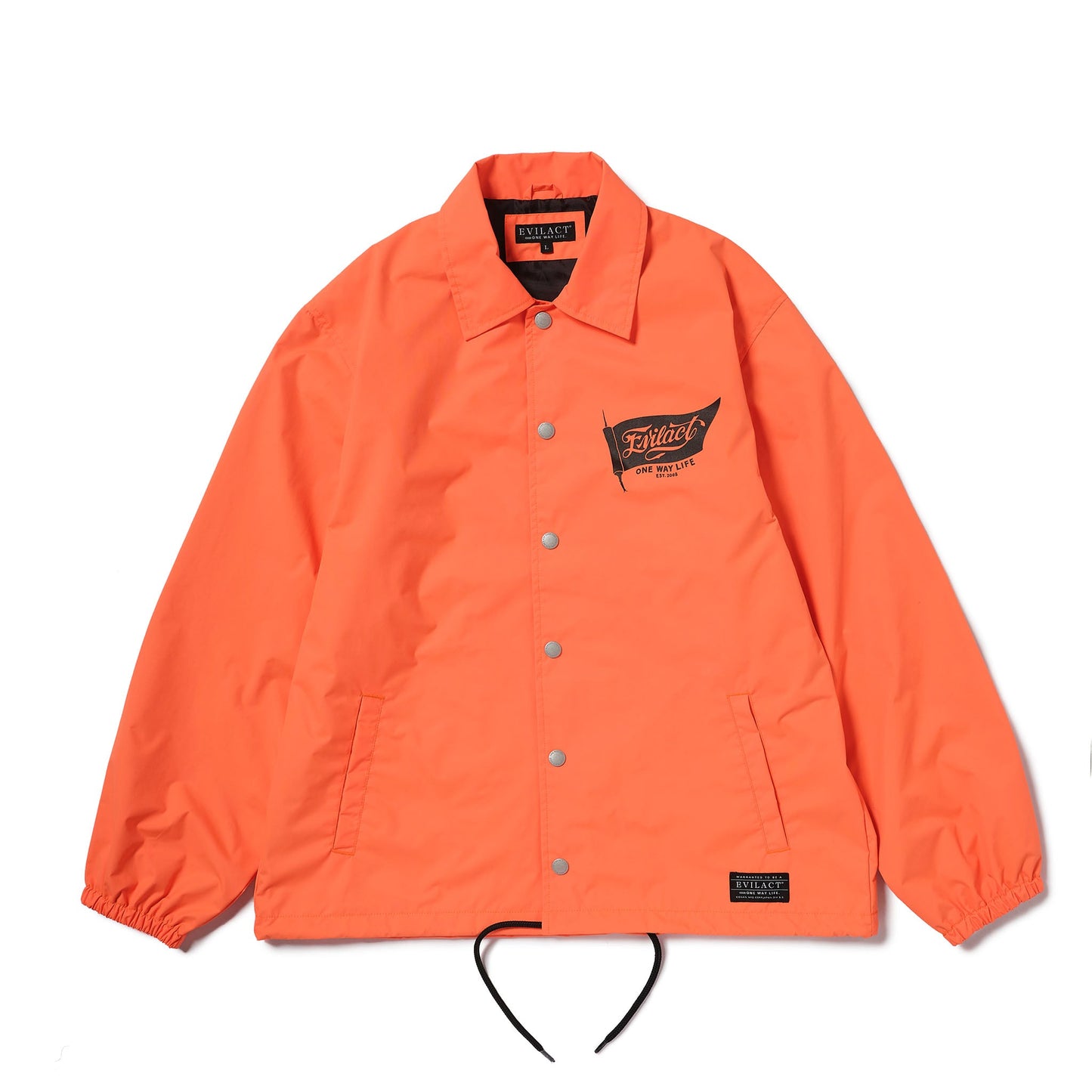 EVILACT FLAG WIND BREAKER Orange