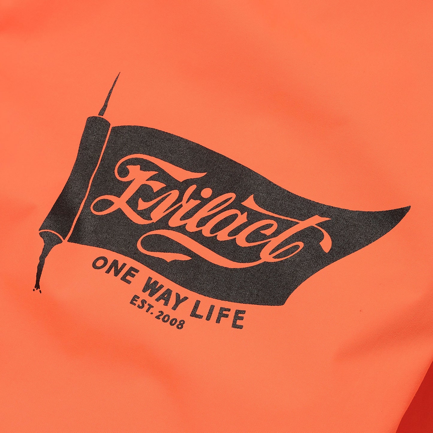 EVILACT FLAG WIND BREAKER Orange