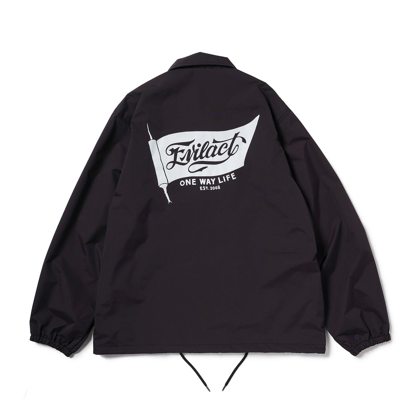 EVILACT FLAG WIND BREAKER Black