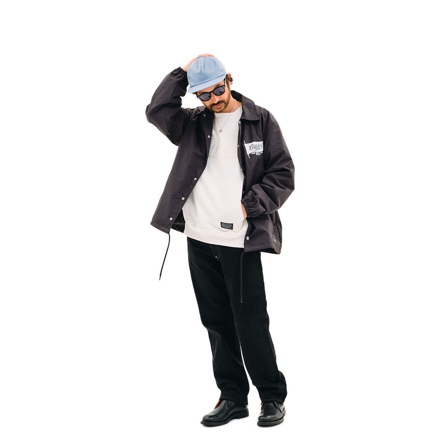 EVILACT FLAG WIND BREAKER black