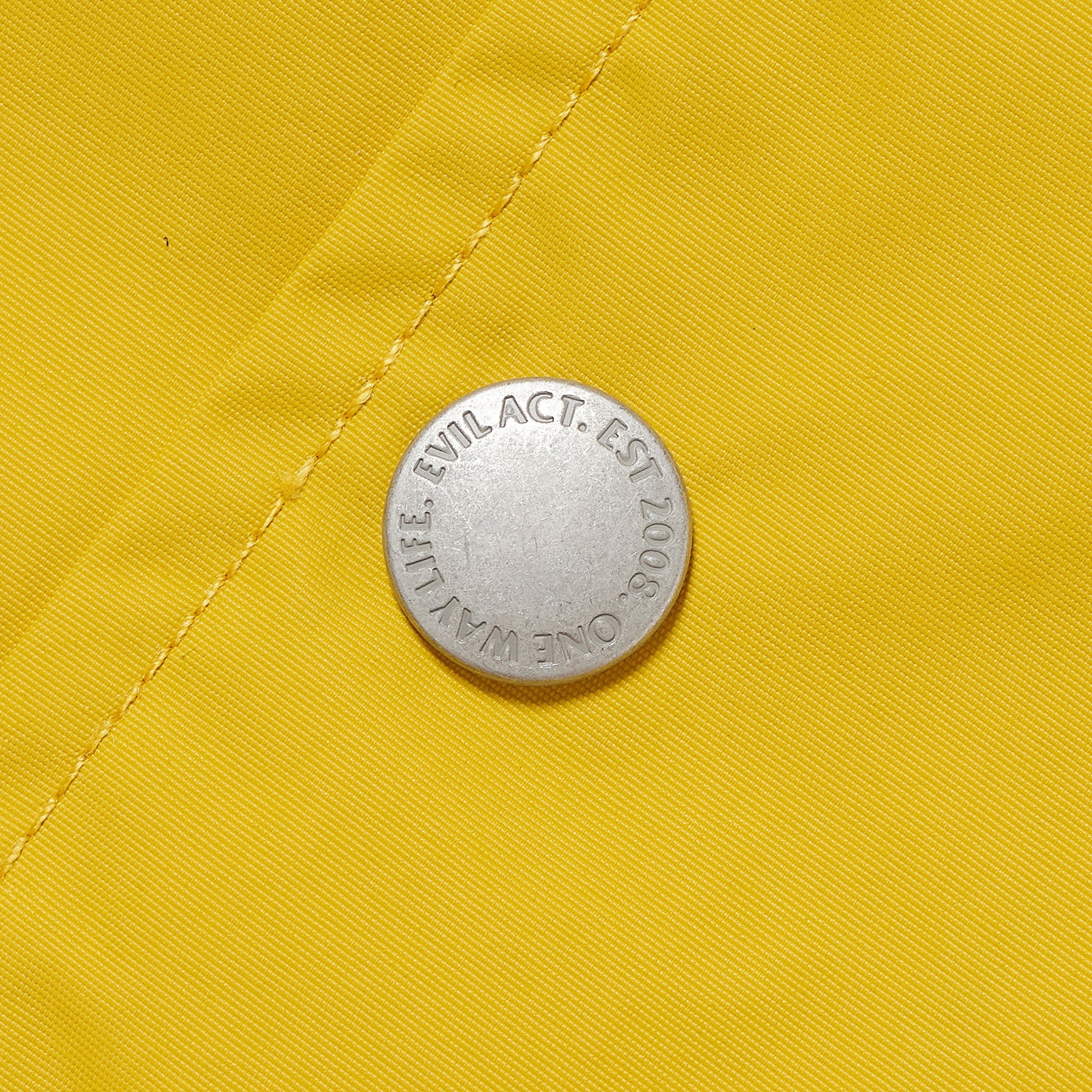 EVILACT CROSS BONE WIND BREAKER mustard | EVILACT (イーブル