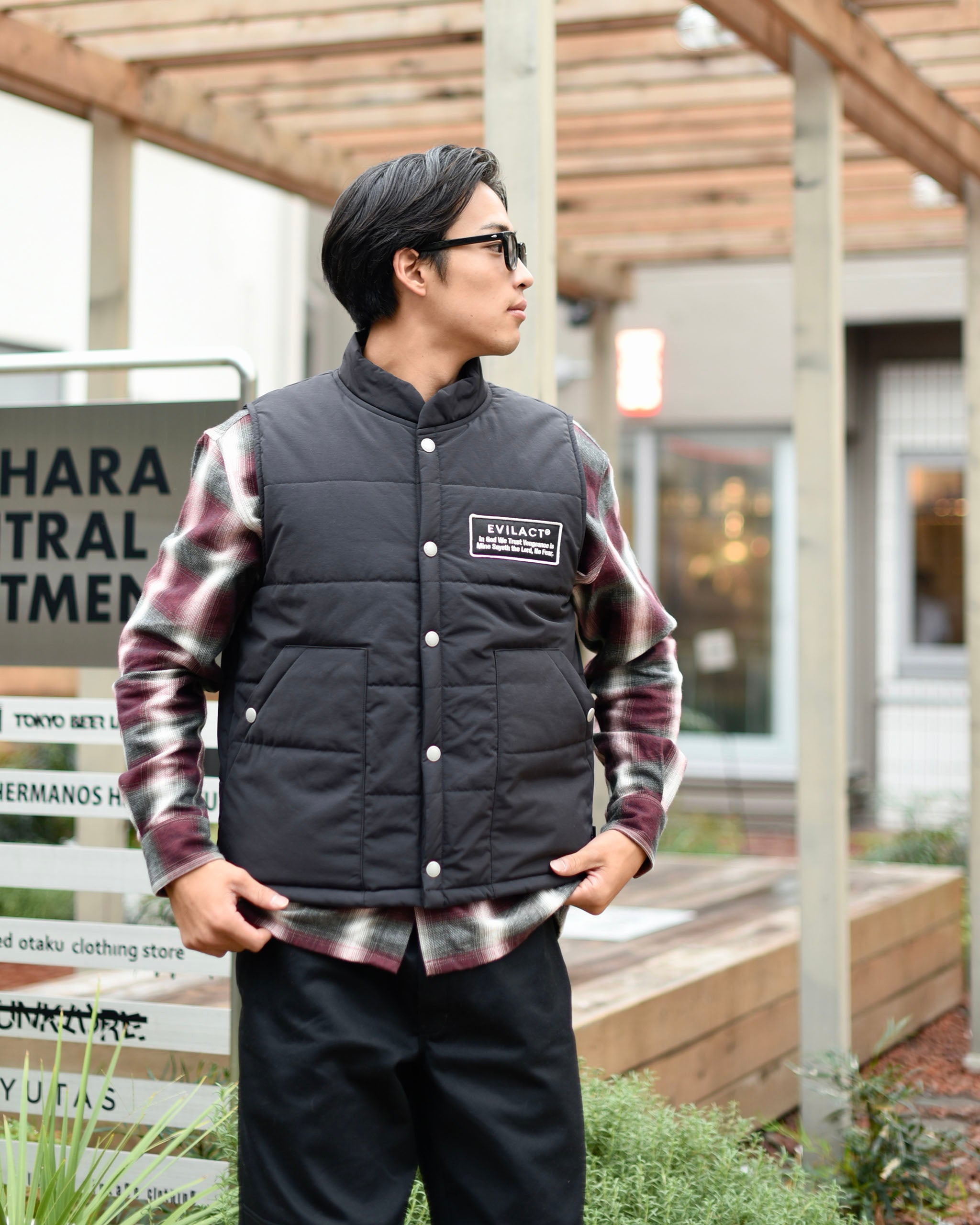 トップス EVILACT FACTORY Utility Vest EVILACT Factory Vest – tagged 