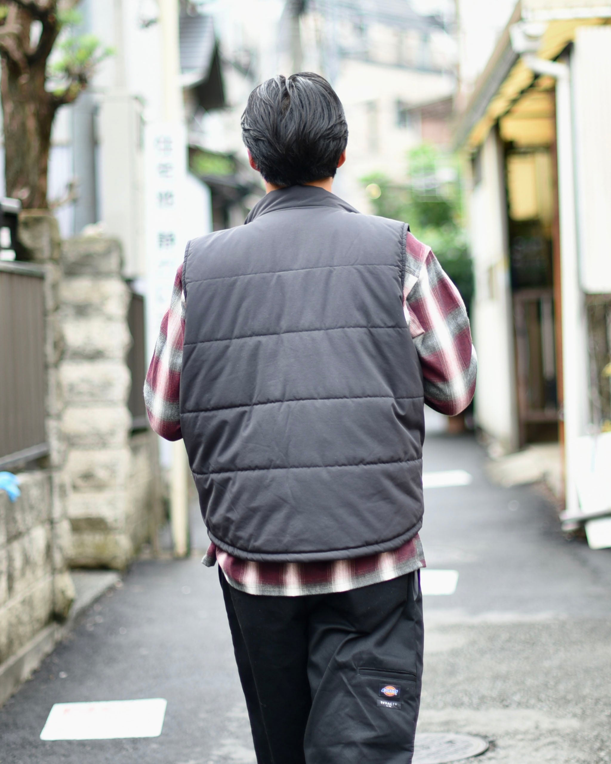 EVILACT 2LAYER PD VEST navy | EVILACT (イーブルアクト）Official