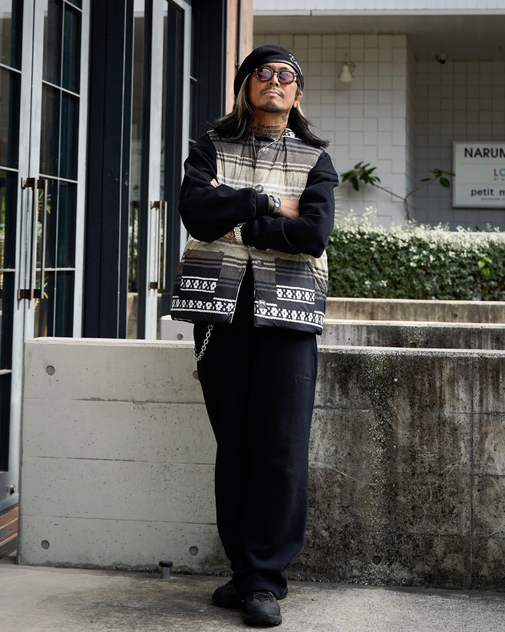 EVILACT MEXICAN RV VEST white | EVILACT (イーブルアクト）Official