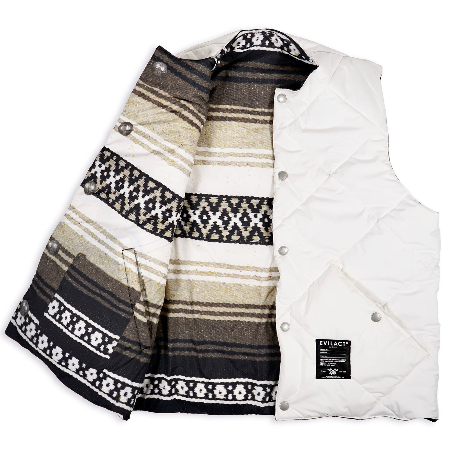 EVILACT MEXICAN RV VEST white