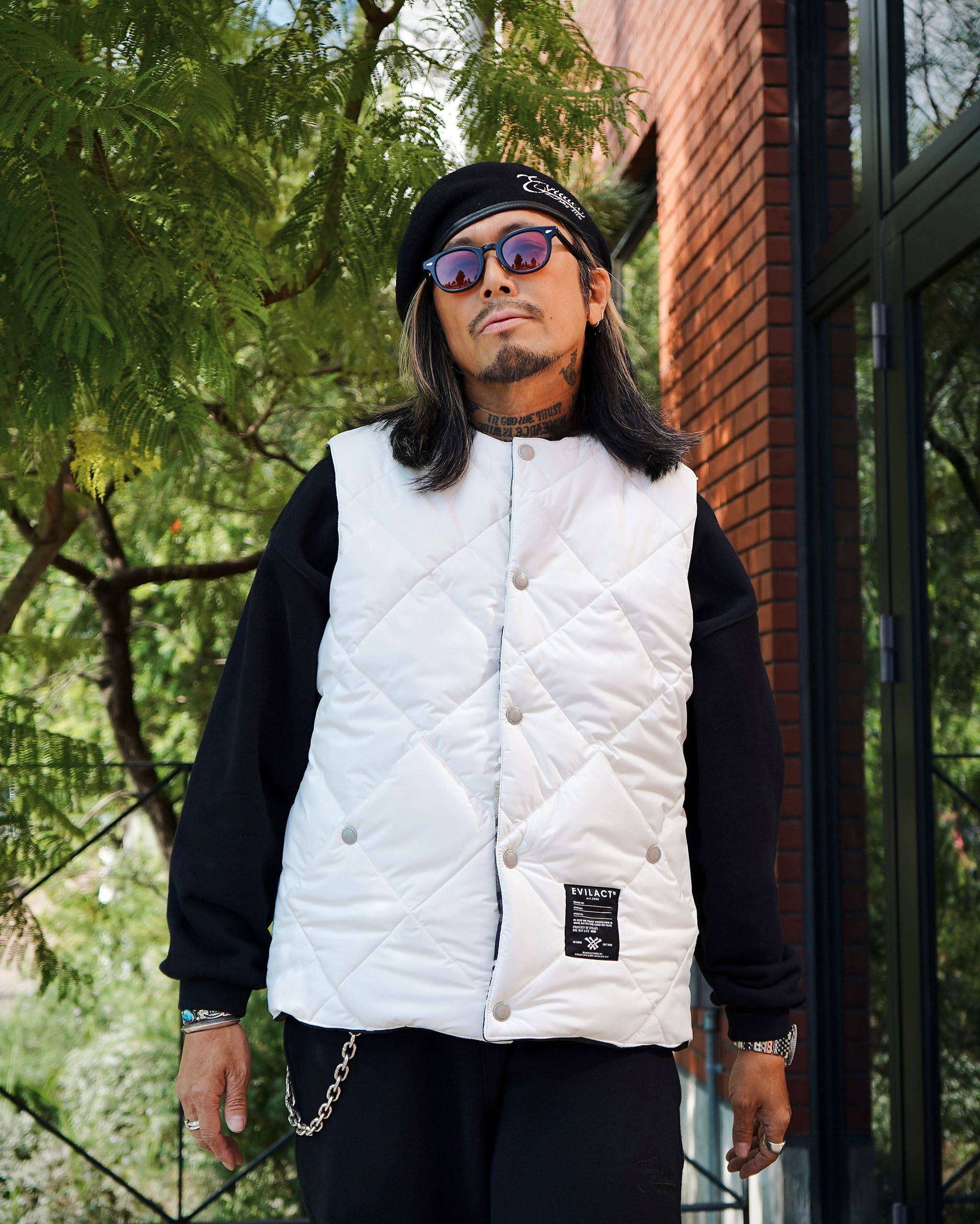 EVILACT MEXICAN RV VEST black | EVILACT (イーブルアクト）Official