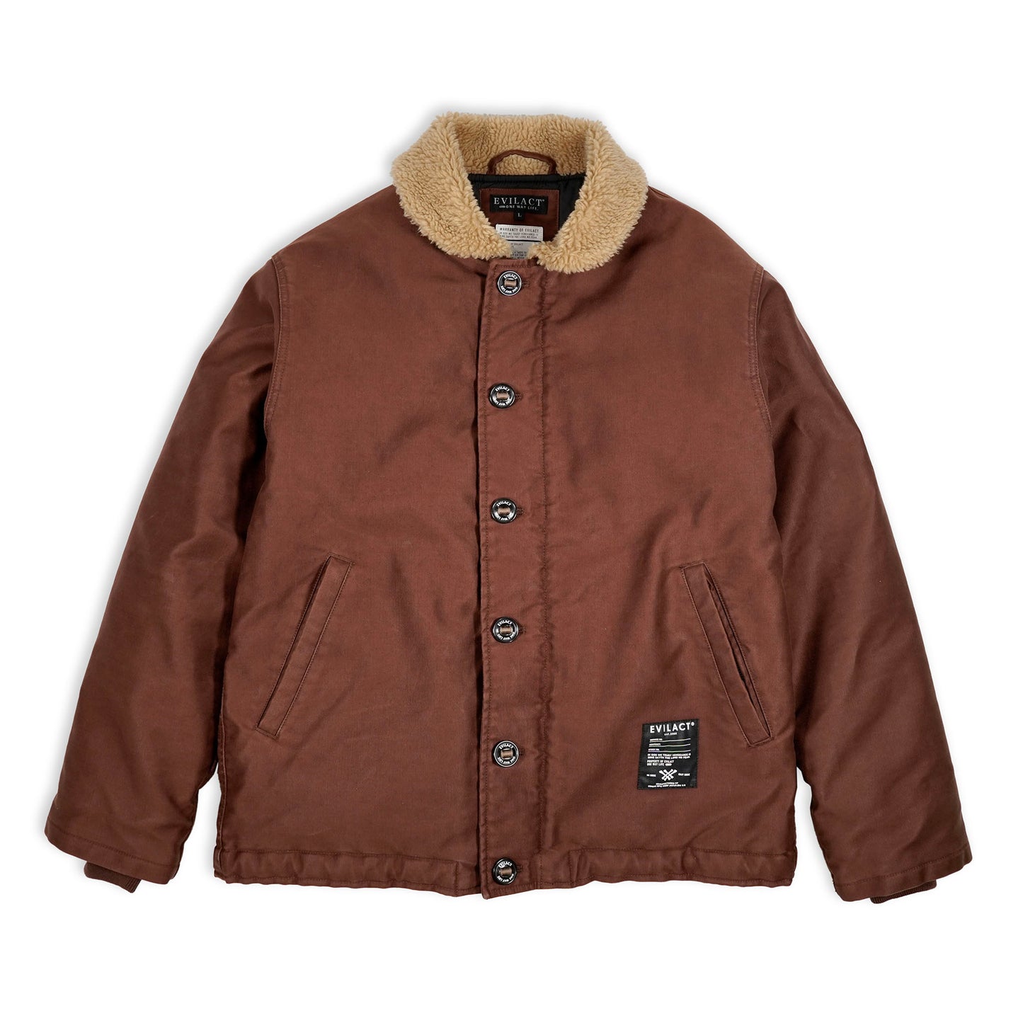 EVILACT MC DECK JKT brown