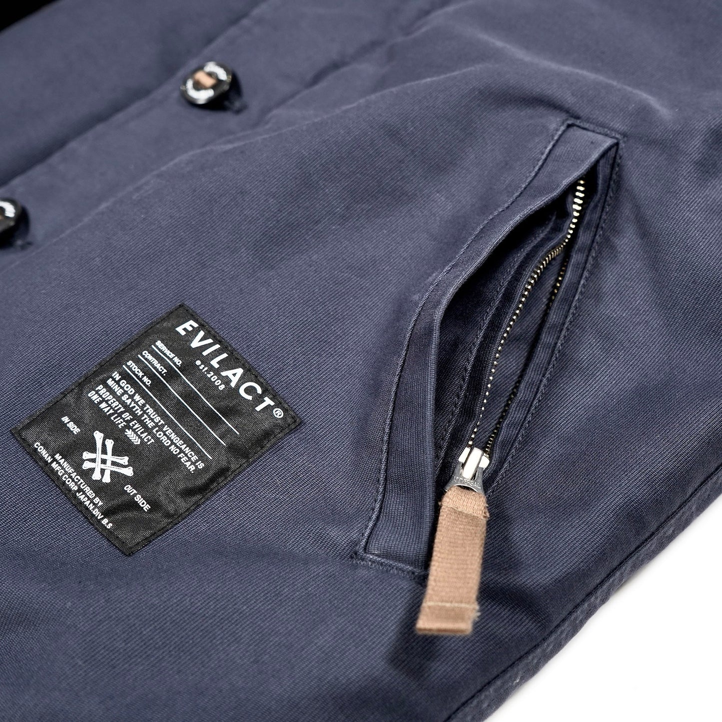 EVILACT MC DECK JKT navy