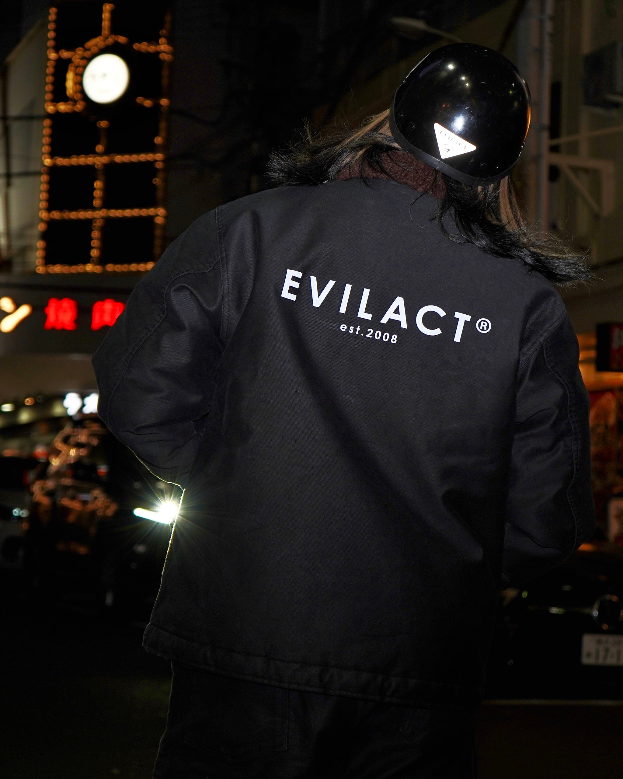 EVILACT MC DECK JKT navy | EVILACT (イーブルアクト）Official Site