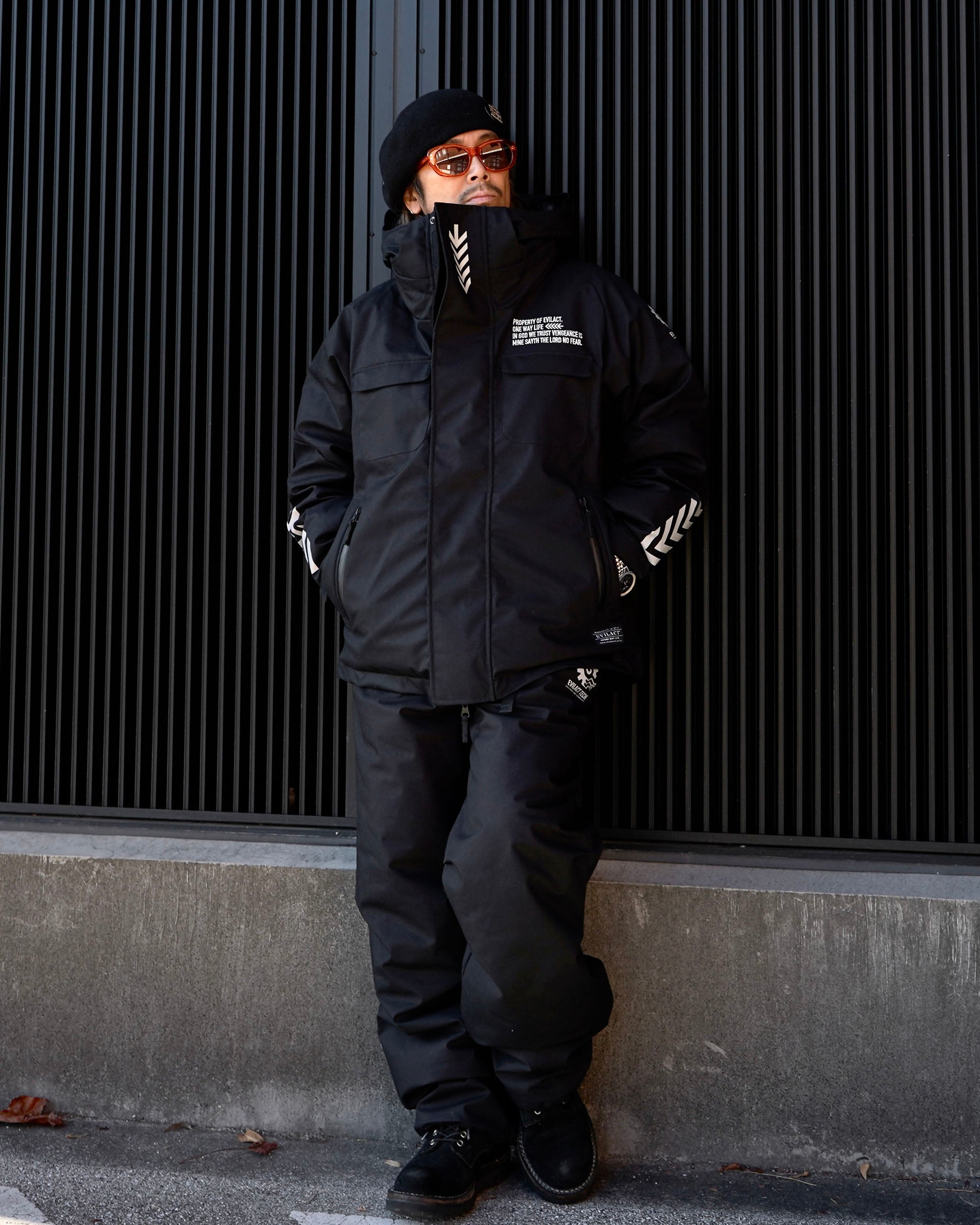 EVILACTのLEVEL7PANTS ブラック Lサイズ EVILACT LEVEL-7 JKT black | EVILACT (イーブルアクト）Official Site