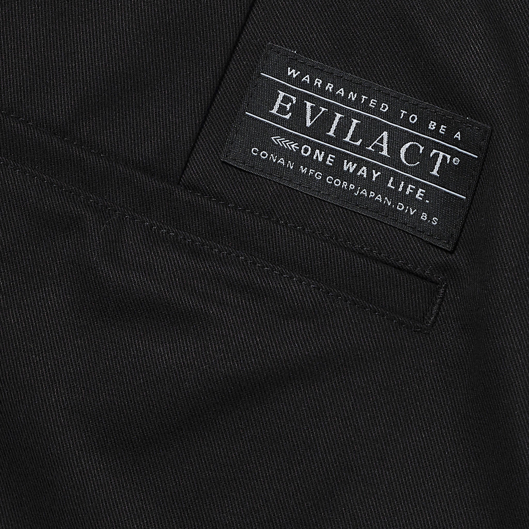 EVILACT CHINO PT black | EVILACT (イーブルアクト）Official Site