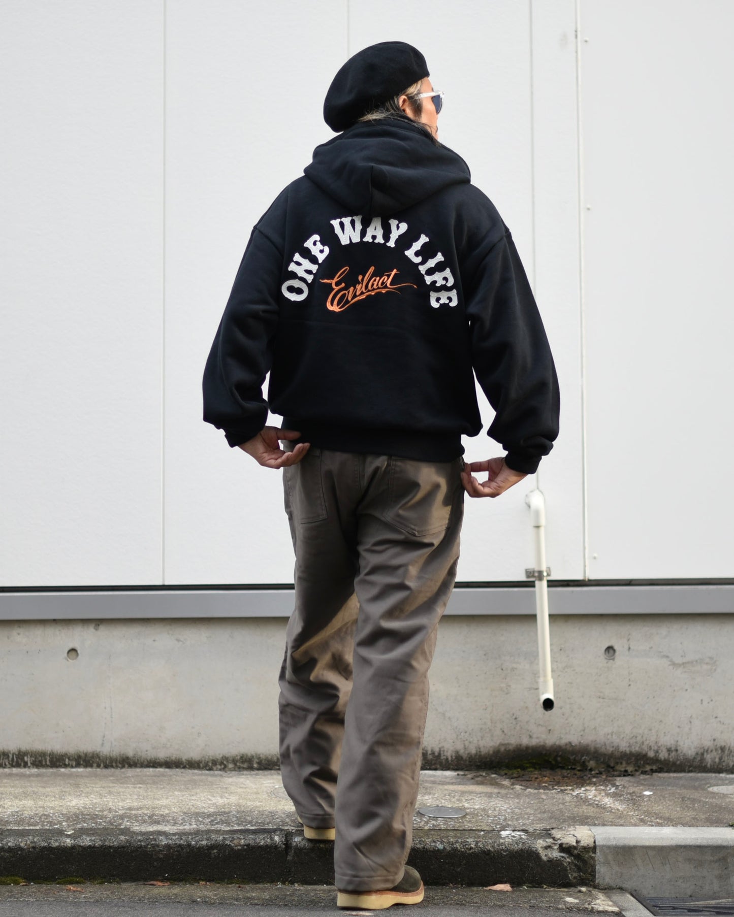 EVILACT BAKER PANTS black