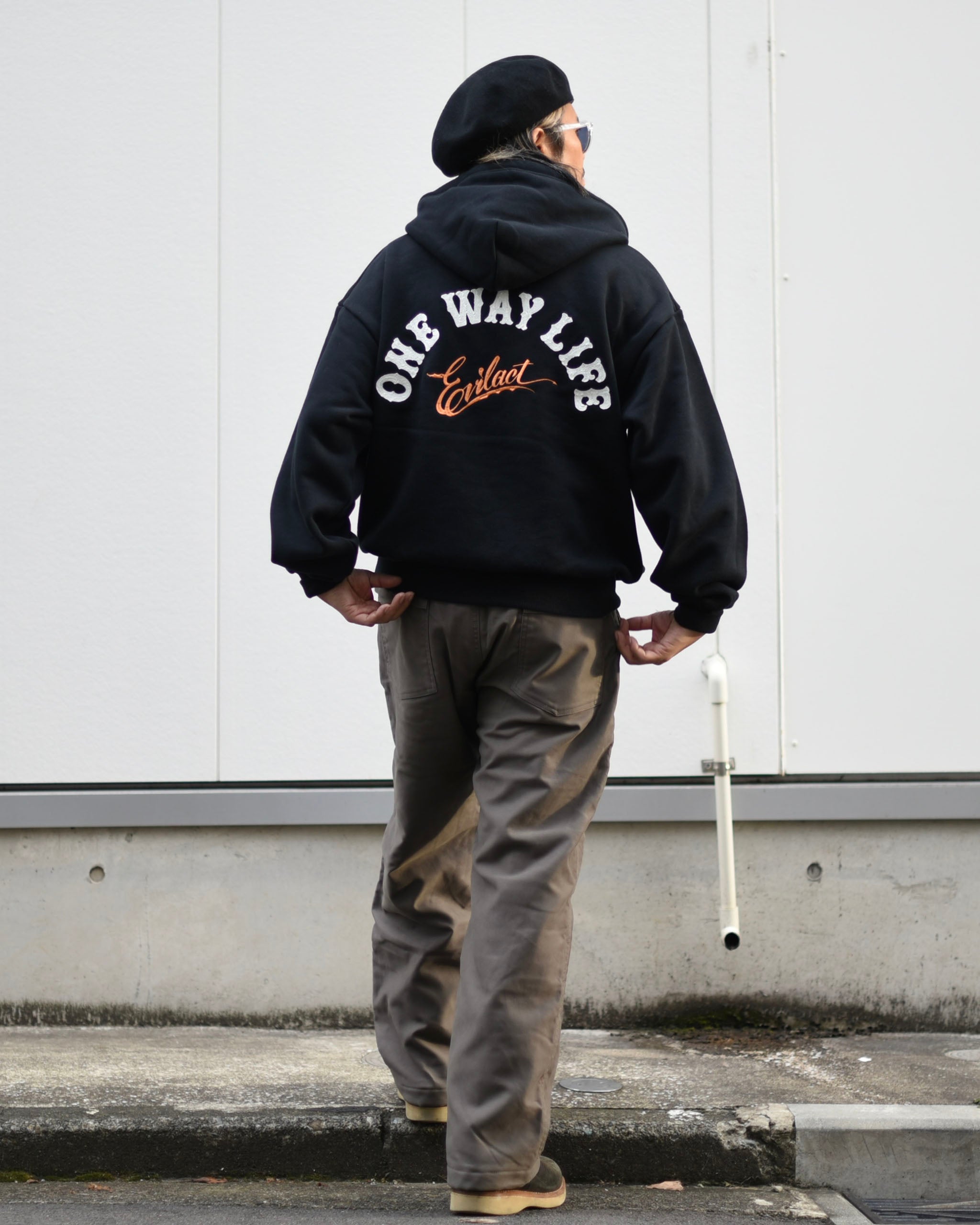 EVILACT BAKER PANTS olive drab | EVILACT (イーブルアクト）Official
