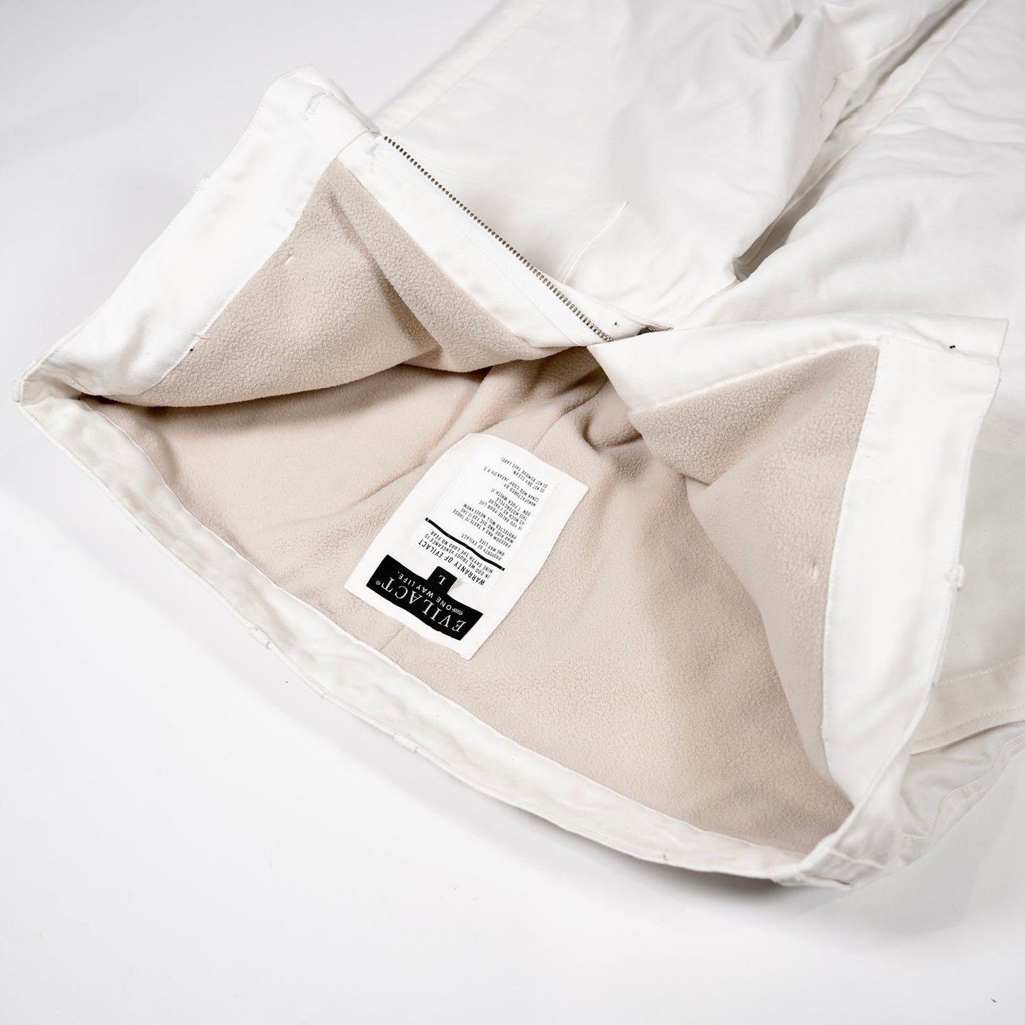 EVILACT BAKER PANTS off white