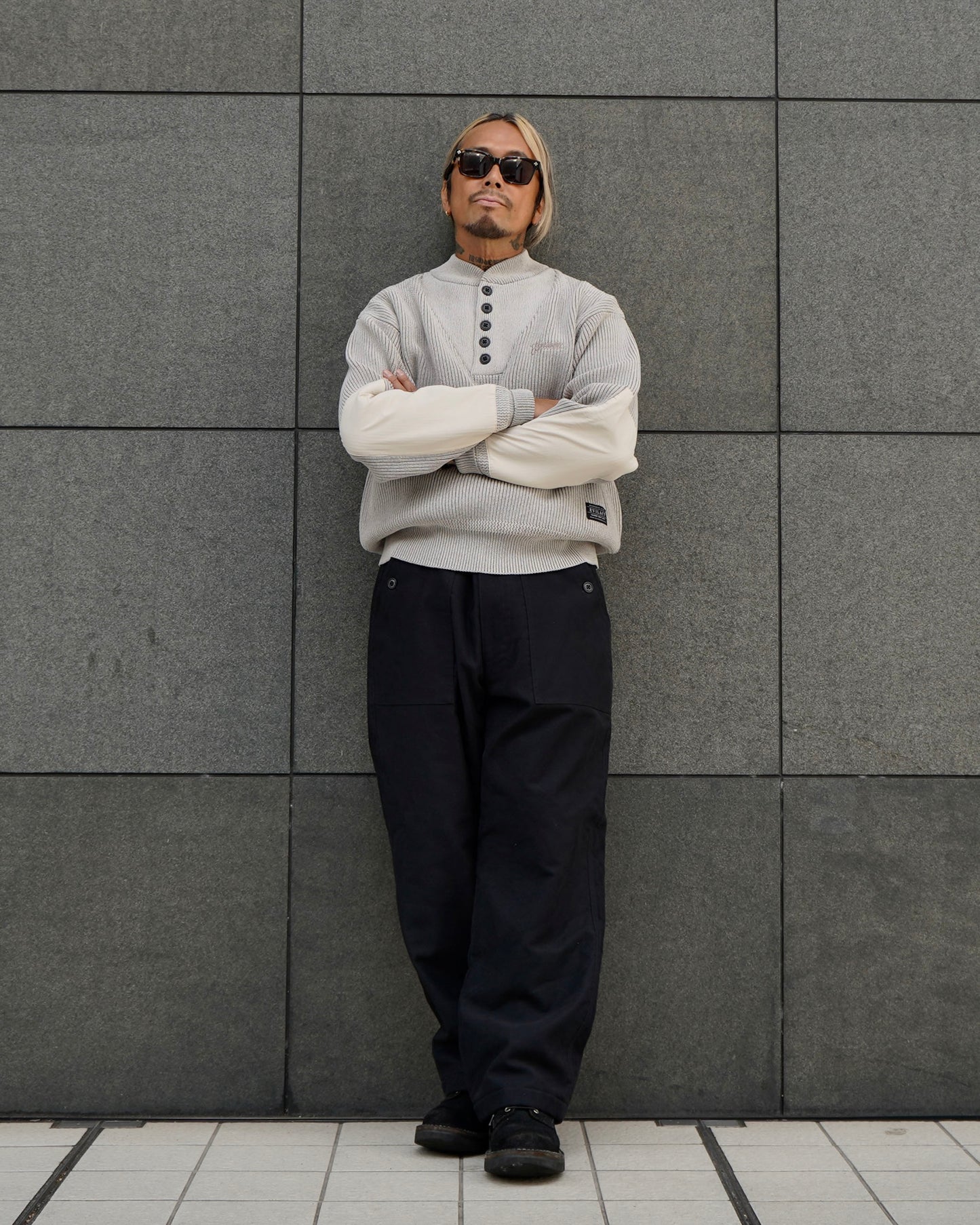 EVILACT BAKER PANTS black