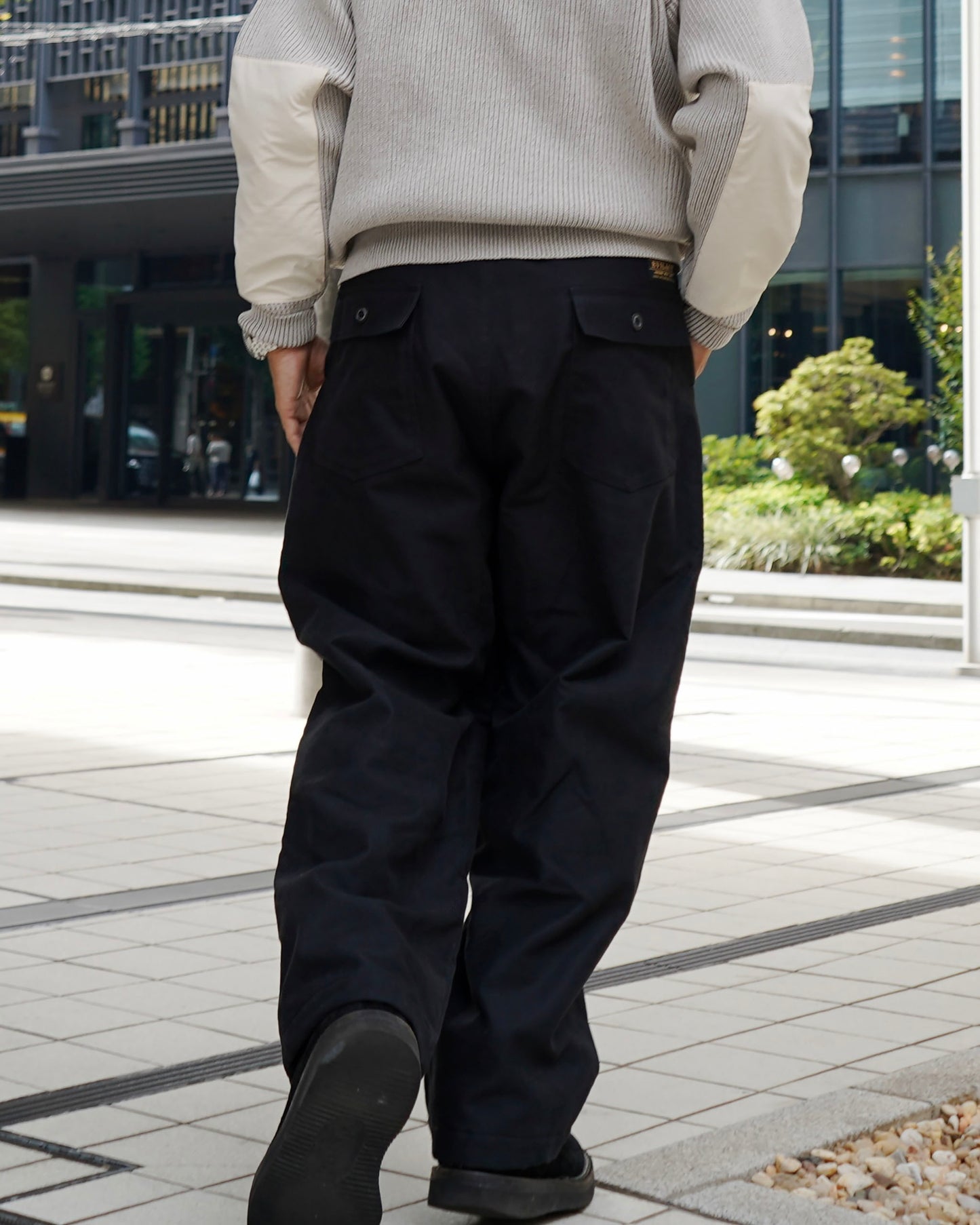 EVILACT BAKER PANTS black