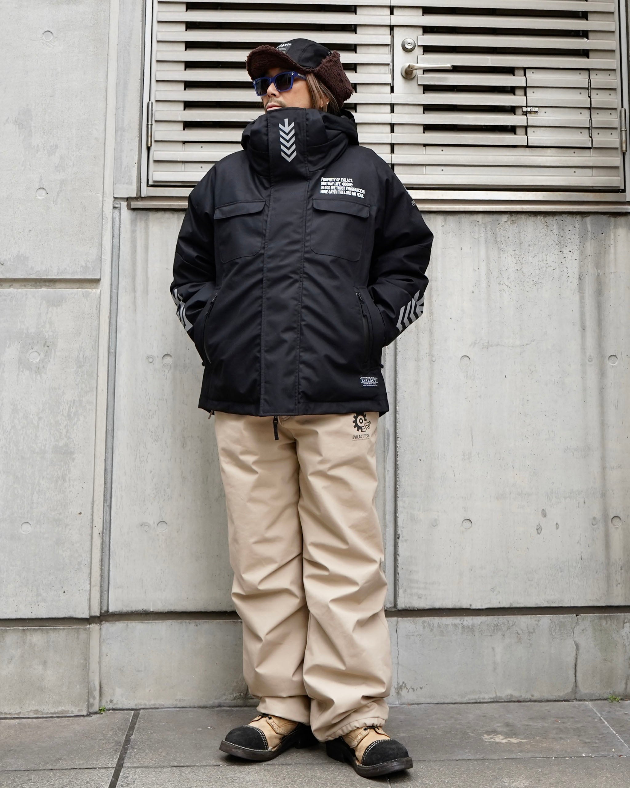 EVILACT LEVEL-7 PT black | EVILACT (イーブルアクト）Official Site