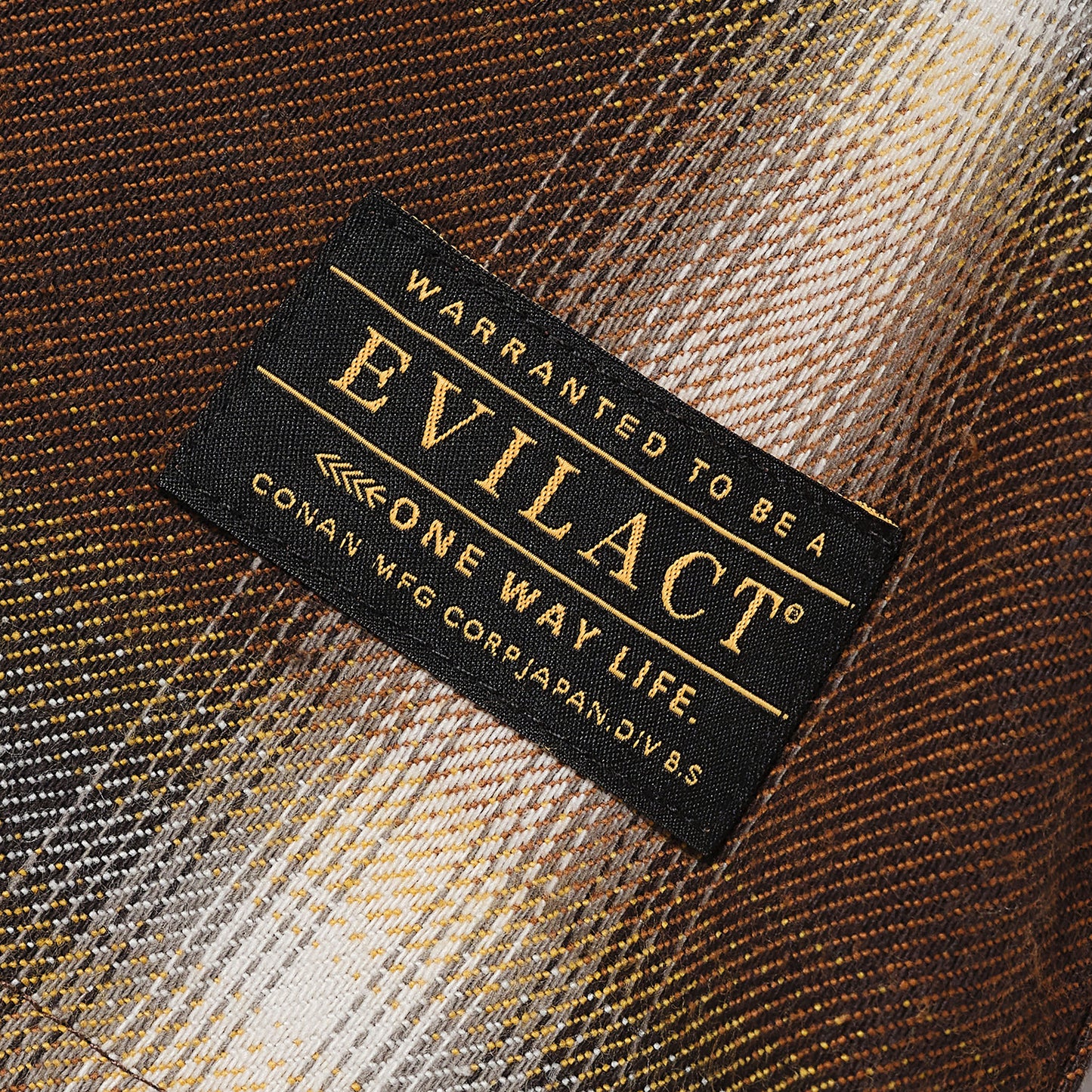 EVILACT CHECK LS brown