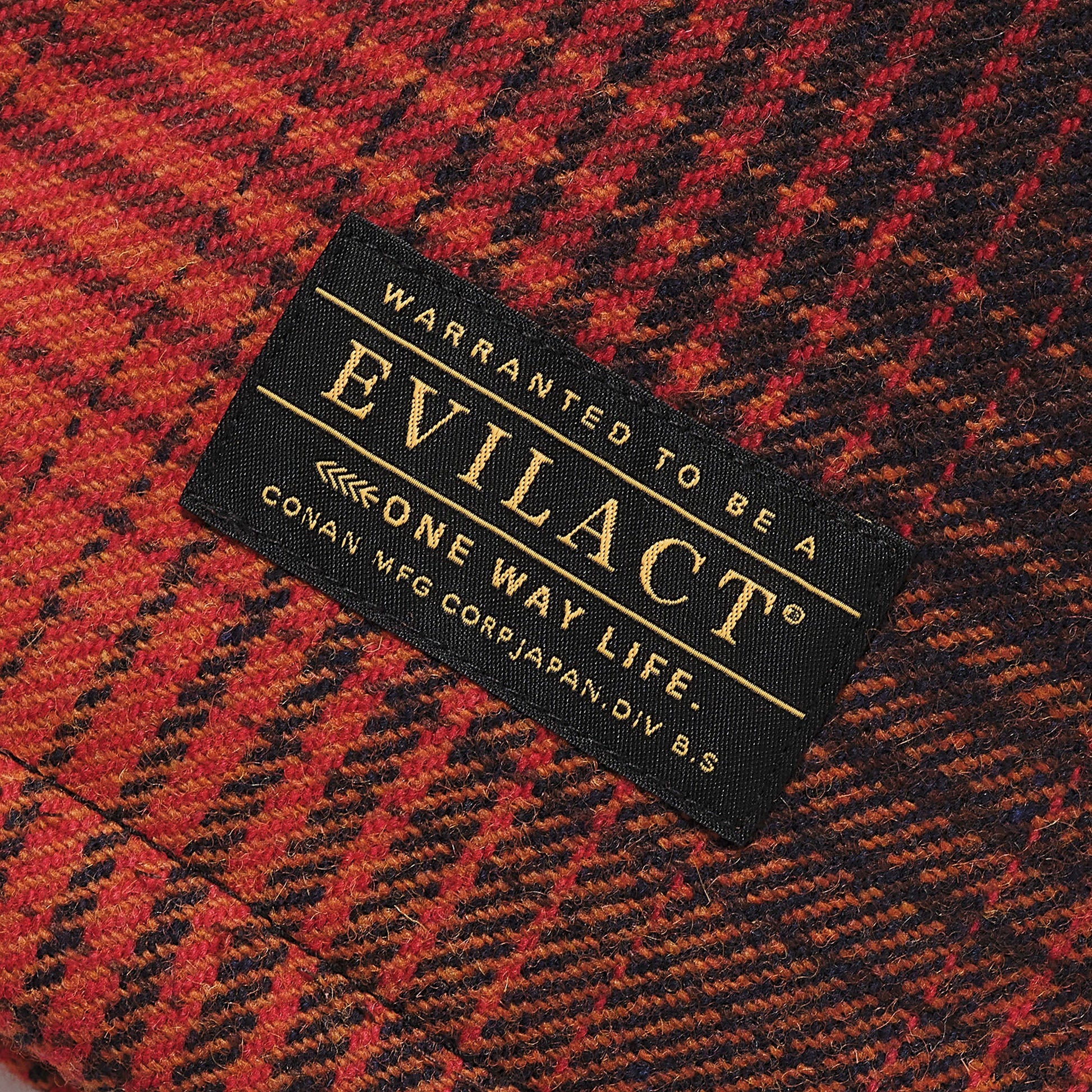 EVILACT CHECK PADDED JKT Orange