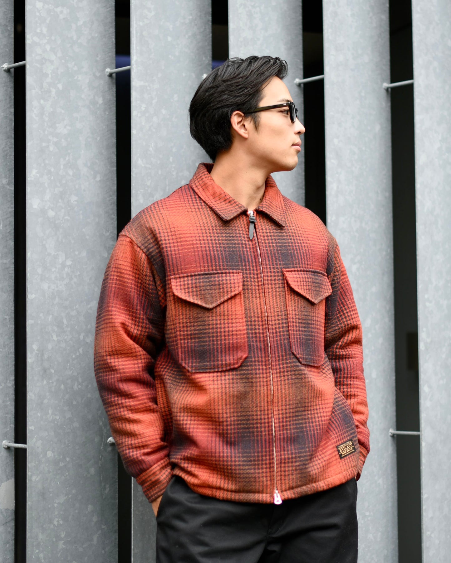 EVILACT CHECK PADDED JKT black