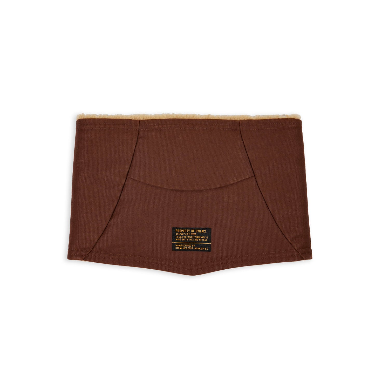 EVILACT DECK NECK WARMER brown