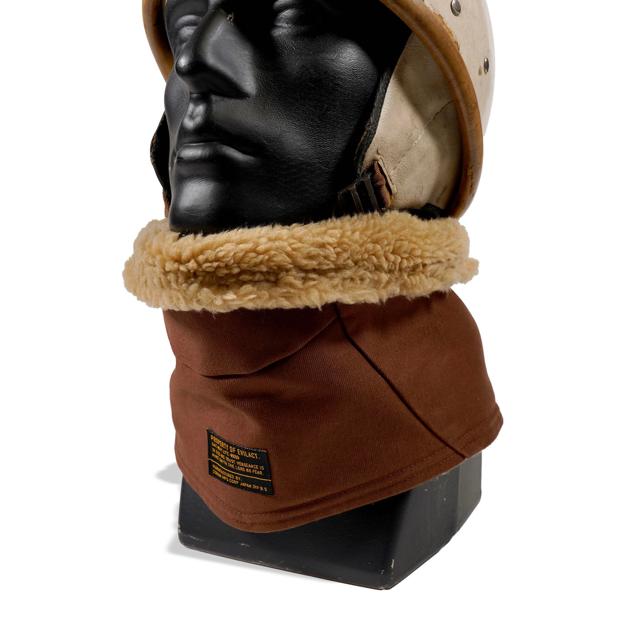 EVILACT DECK NECK WARMER brown | EVILACT (イーブルアクト）Official