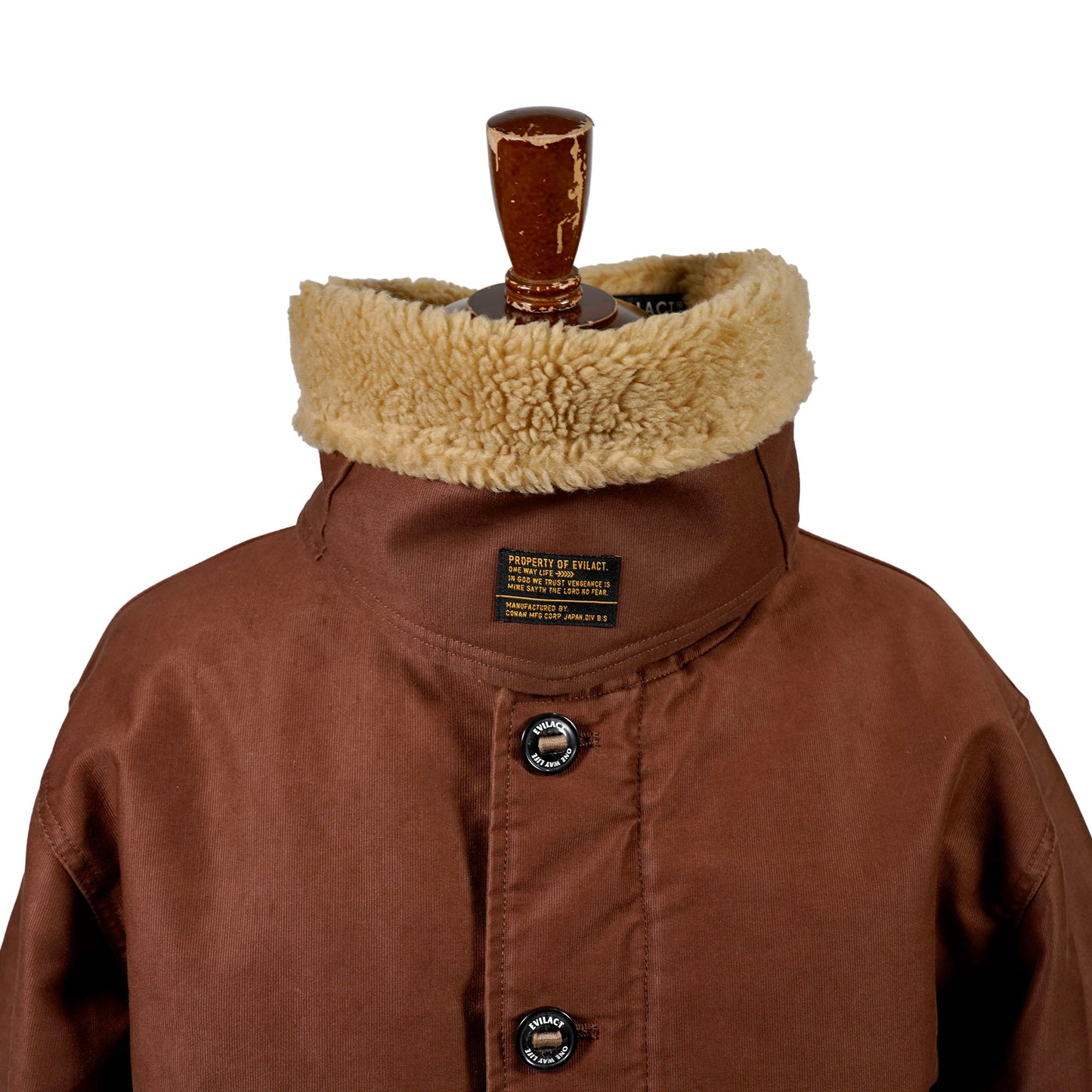 EVILACT DECK NECK WARMER brown