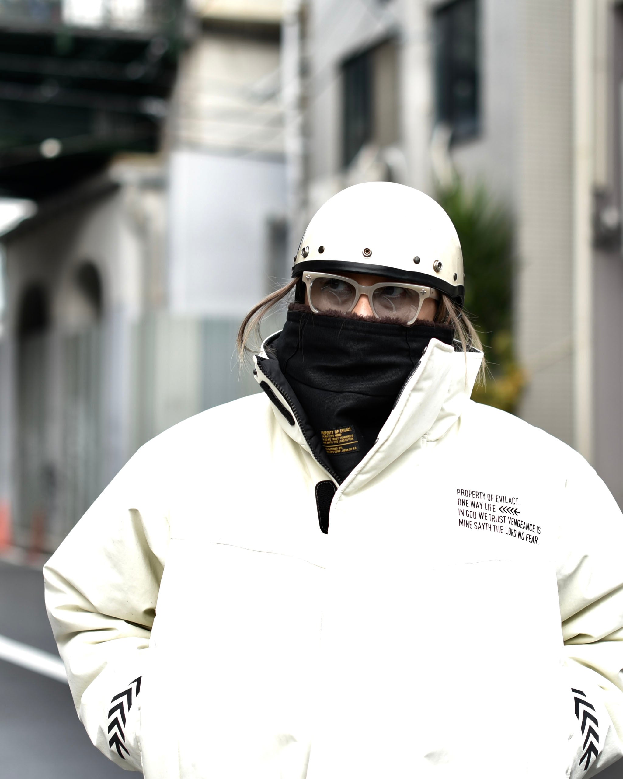 EVILACT DECK NECK WARMER brown | EVILACT (イーブルアクト）Official