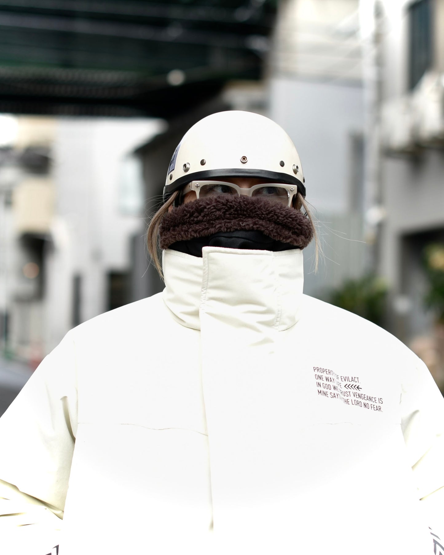 EVILACT DECK NECK WARMER brown