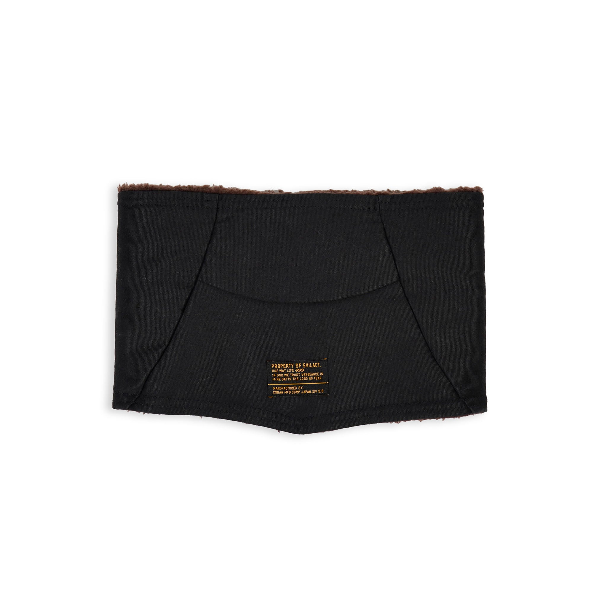 EVILACT DECK NECK WARMER black | EVILACT (イーブルアクト）Official