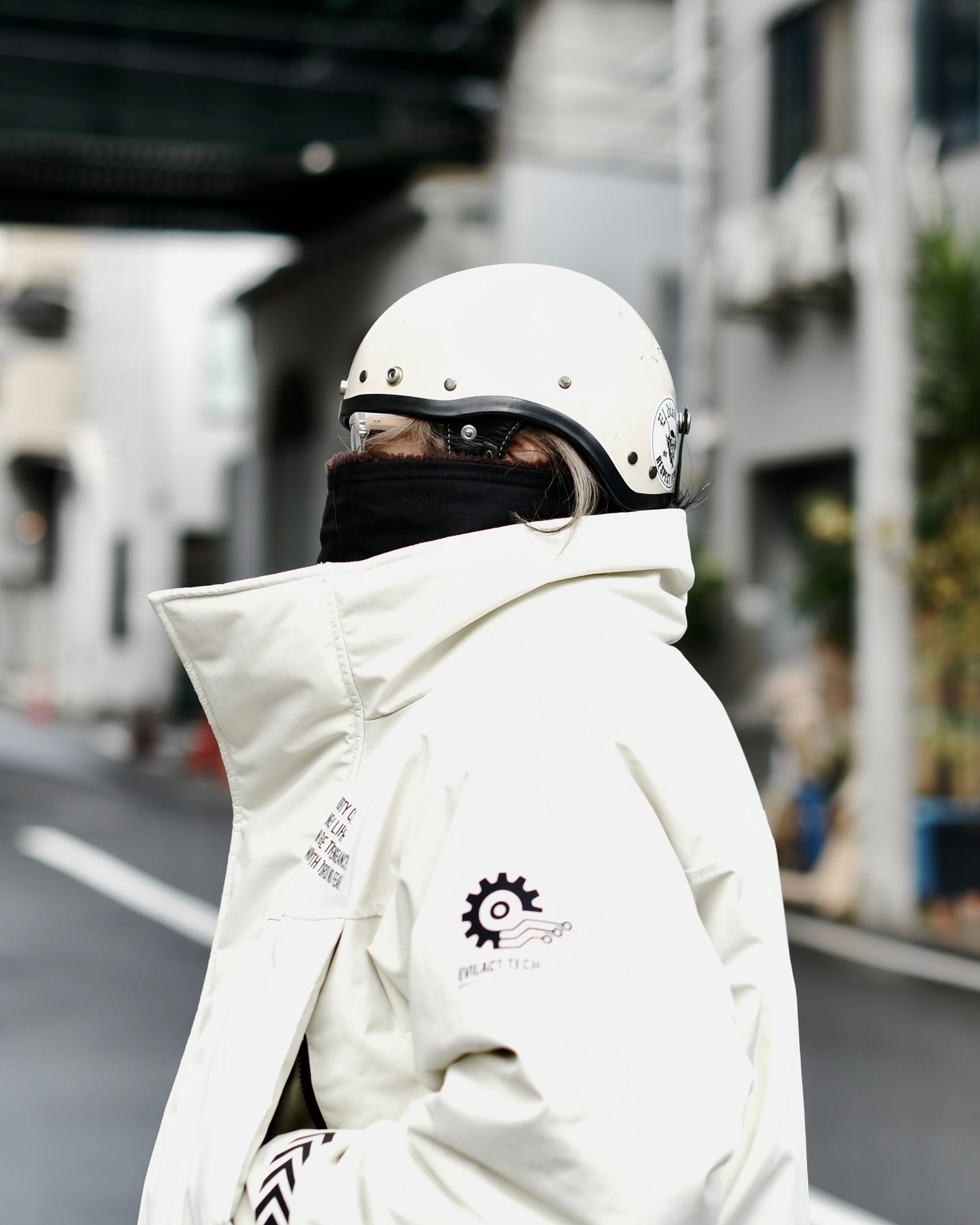 EVILACT DECK NECK WARMER black | EVILACT (イーブルアクト）Official