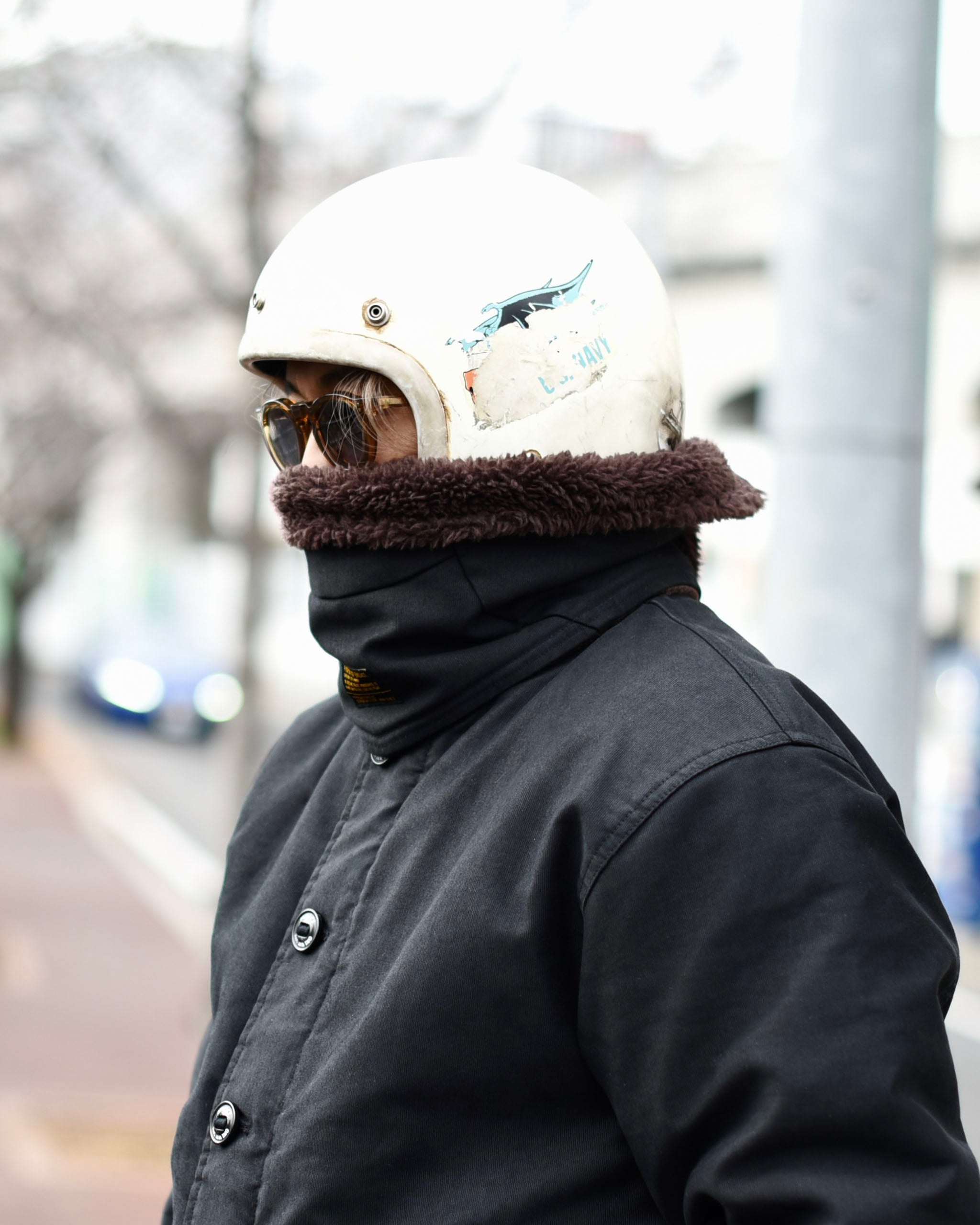 EVILACT DECK NECK WARMER brown | EVILACT (イーブルアクト）Official