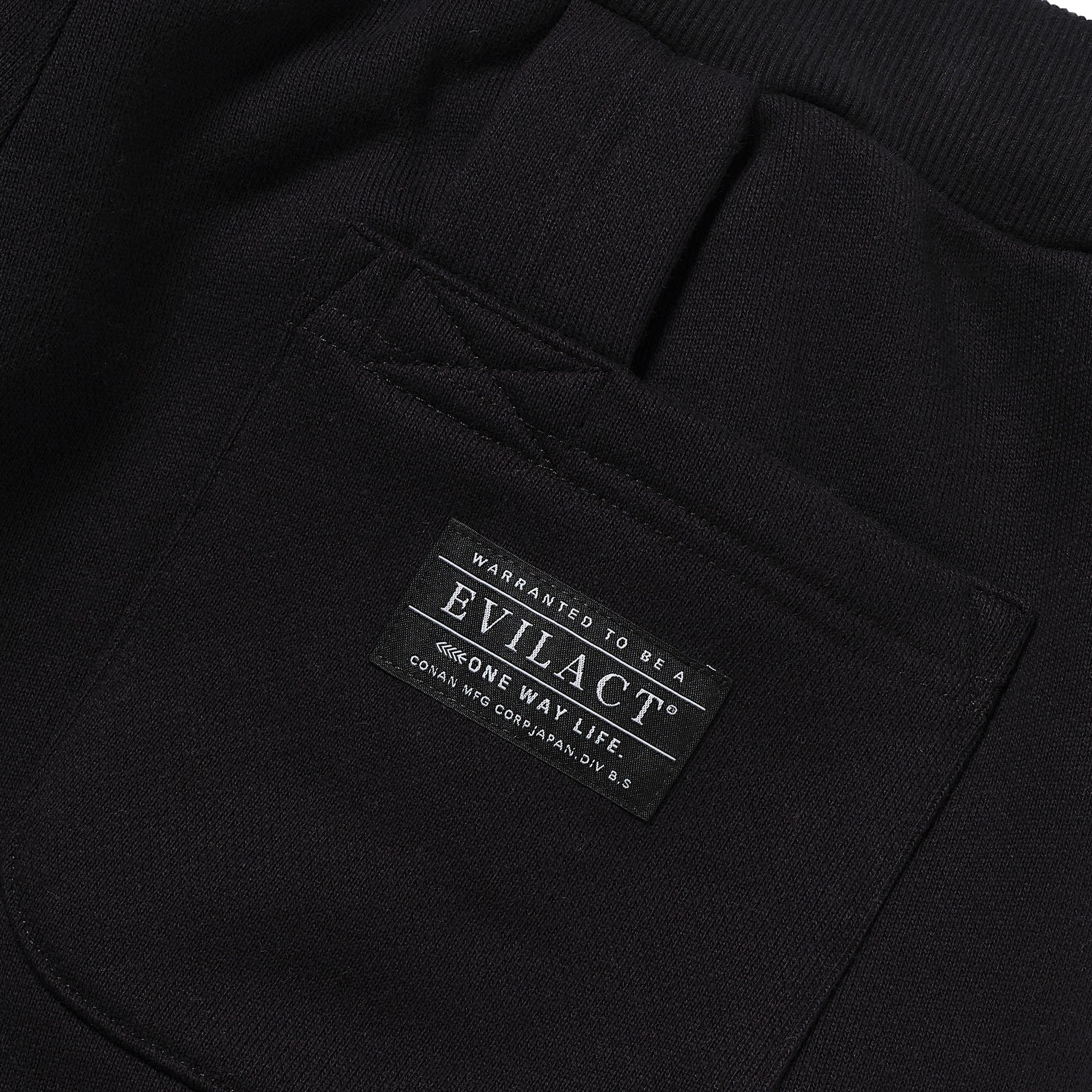 EVILACT HEAVY SWEAT PT black | EVILACT (イーブルアクト）Official